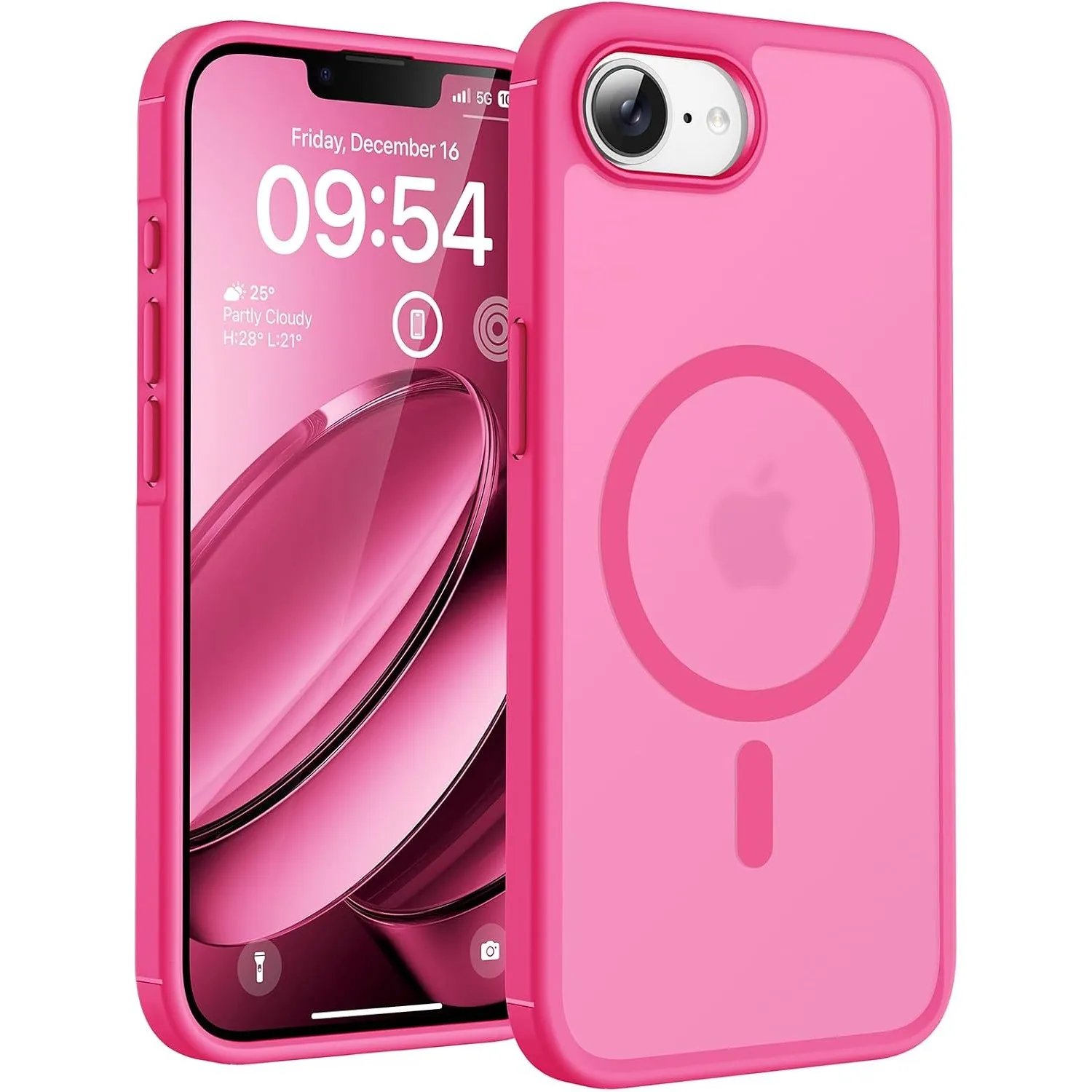 TOCOL für iPhone 17e Hülle, Kompatibel mit MagSafe, Rosa