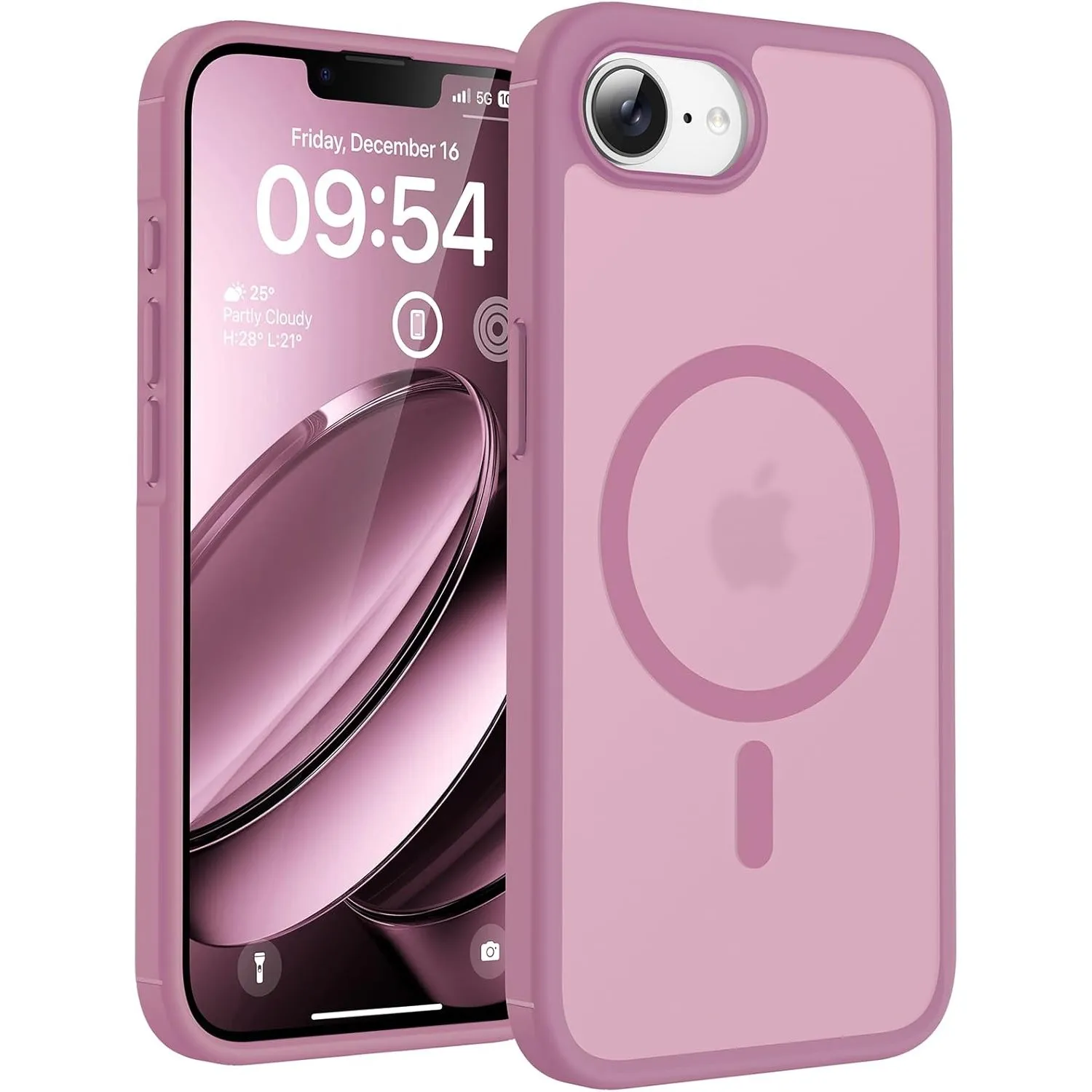 TOCOL für iPhone 17e Hülle, Kompatibel mit MagSafe, Flieder Lila