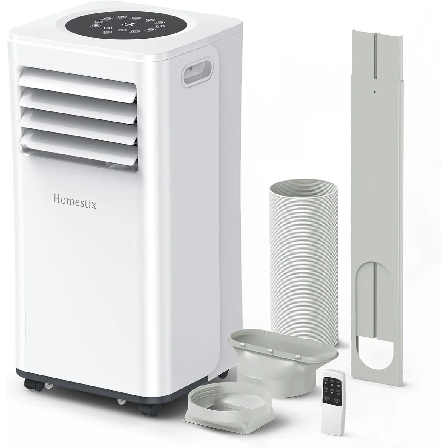 Klimaanlage Mobil 9000 BTU, Mobile Klimaanlage 4-in-1, Kühlung, Entfeuchtung und 2-Stufiger Belüftung, Mobiles Klimager…