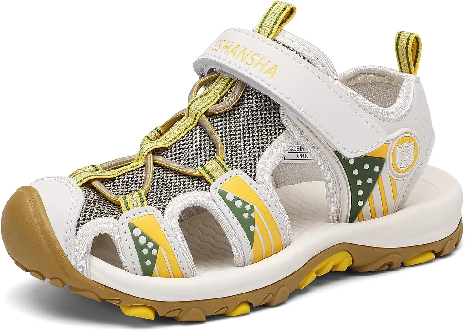 Mishansha Closed Boys Sandals Summer Children's Trekking Sandals Breathable Size 24-39