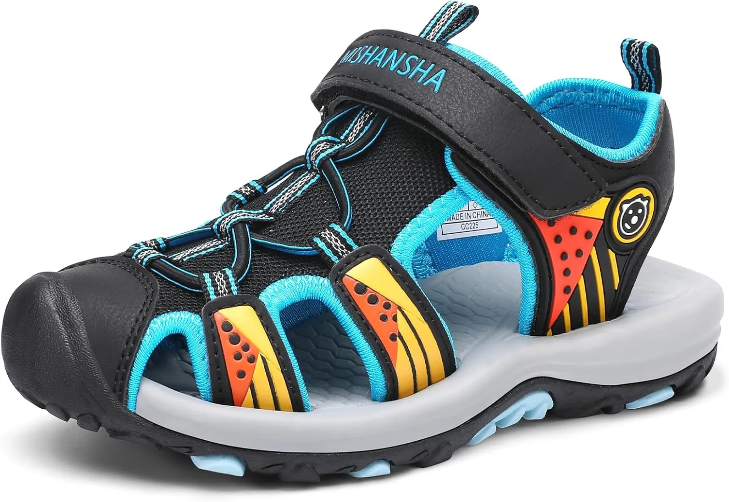 Mishansha Closed Boys Sandals Summer Children's Trekking Sandals Breathable Size 24-39