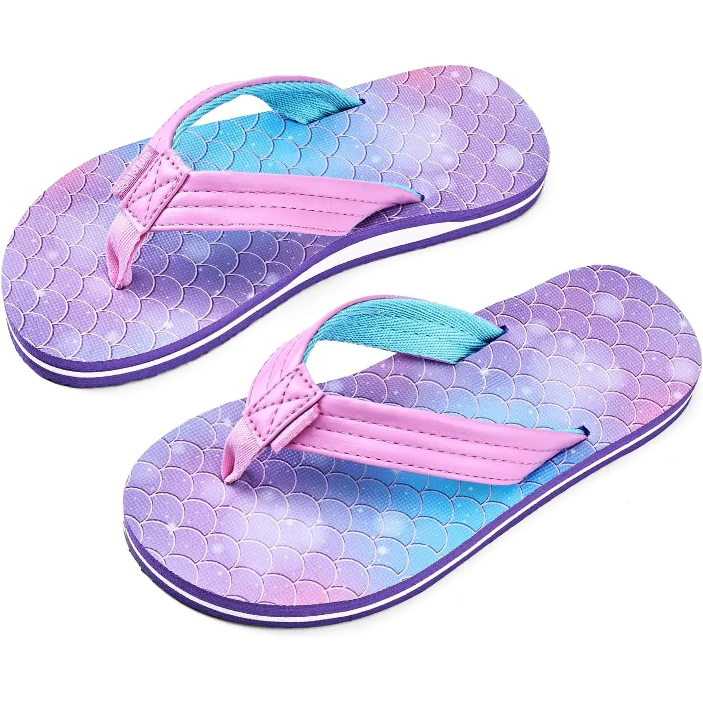 WateLves Flip Flops Kinder Zehentrenner Mädchen Jungen Badelatschen Sommer Strand und Pool Rutschfeste Zehensandalen