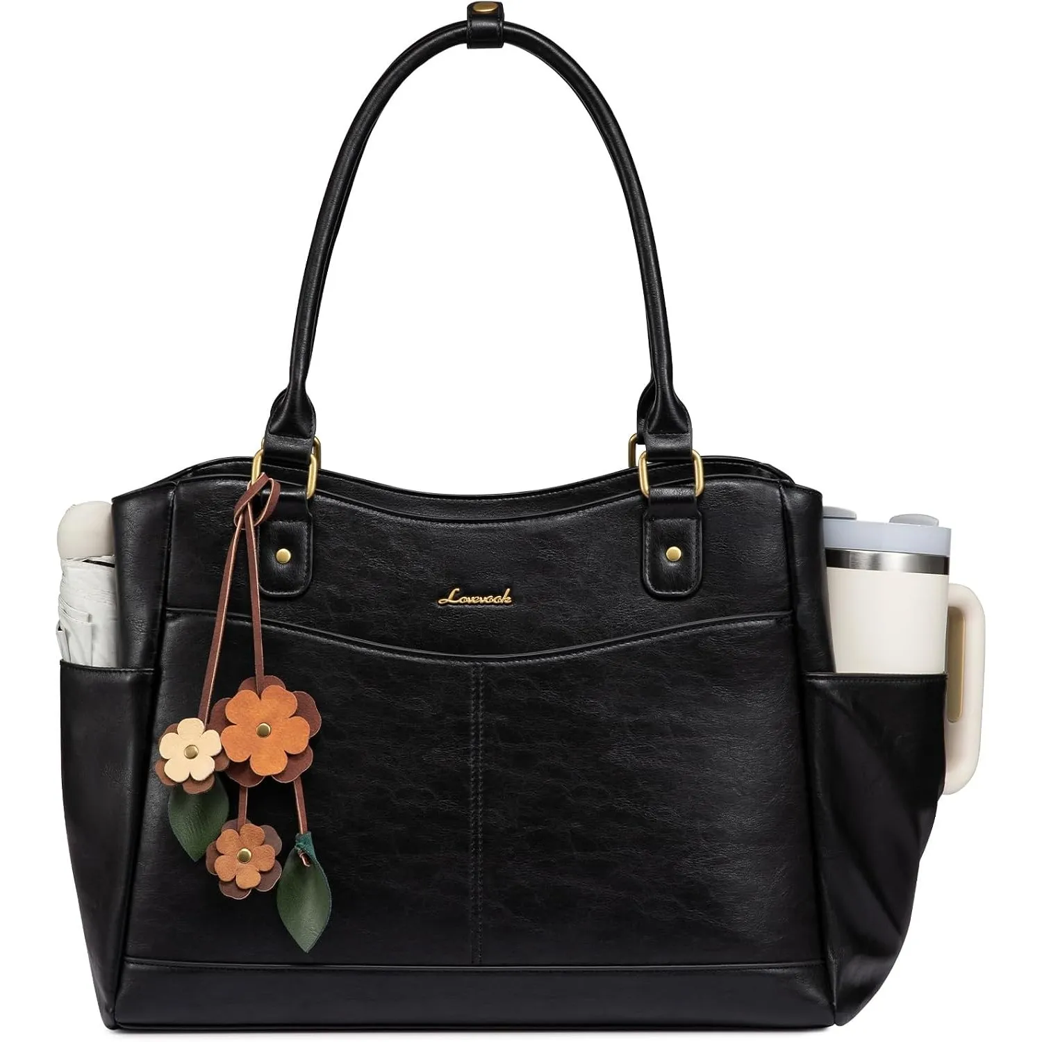 LOVEVOOK Laptoptasche Damen, Arbeitstasche Shopper Tasche Handtasche Groß | 15,6/17,3 Zoll Elegant Lehrertasche Tote Ba…
