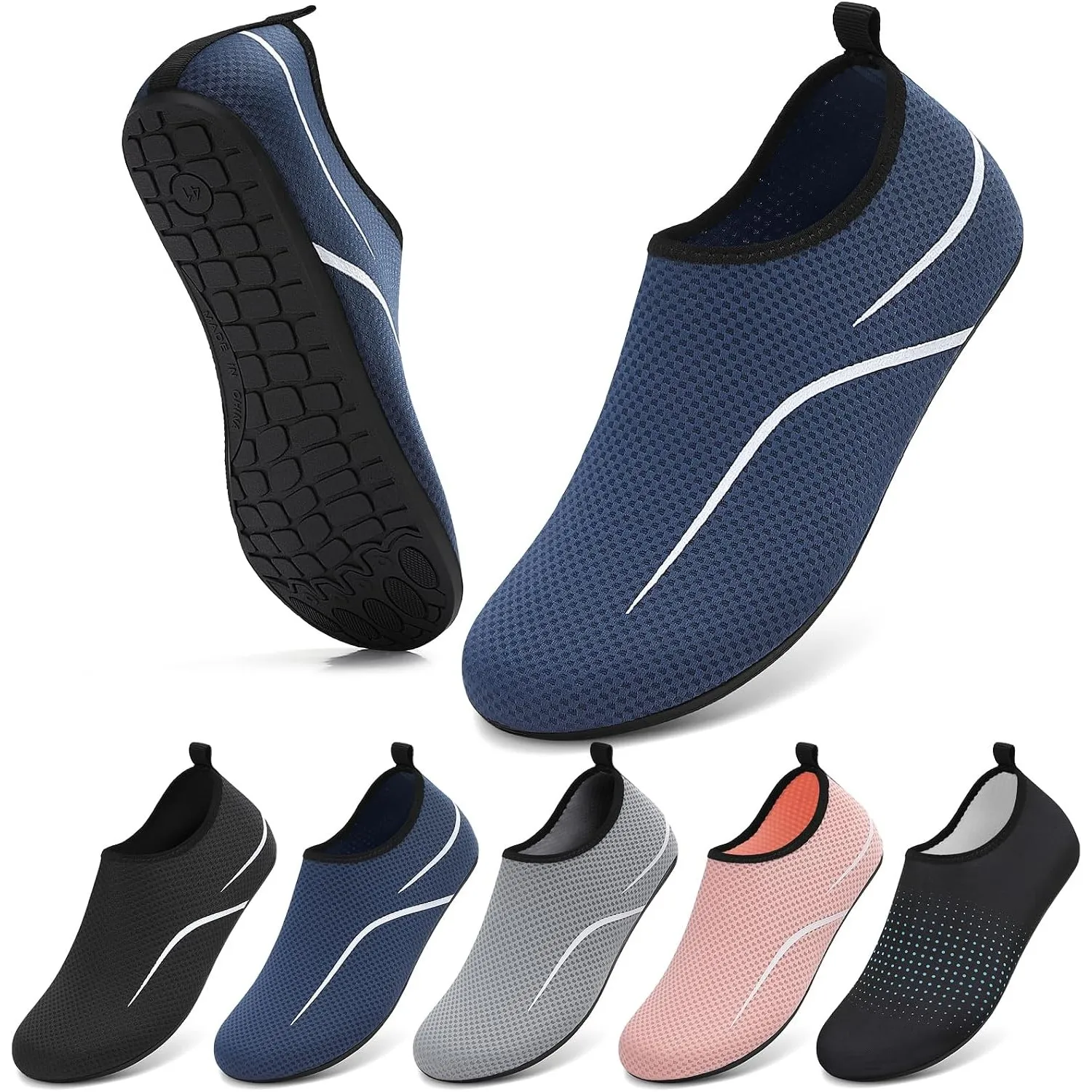 Wasserschuhe Herren Badeschuhe Damen Strandschuhe Schwimmschuhe Aquaschuhe