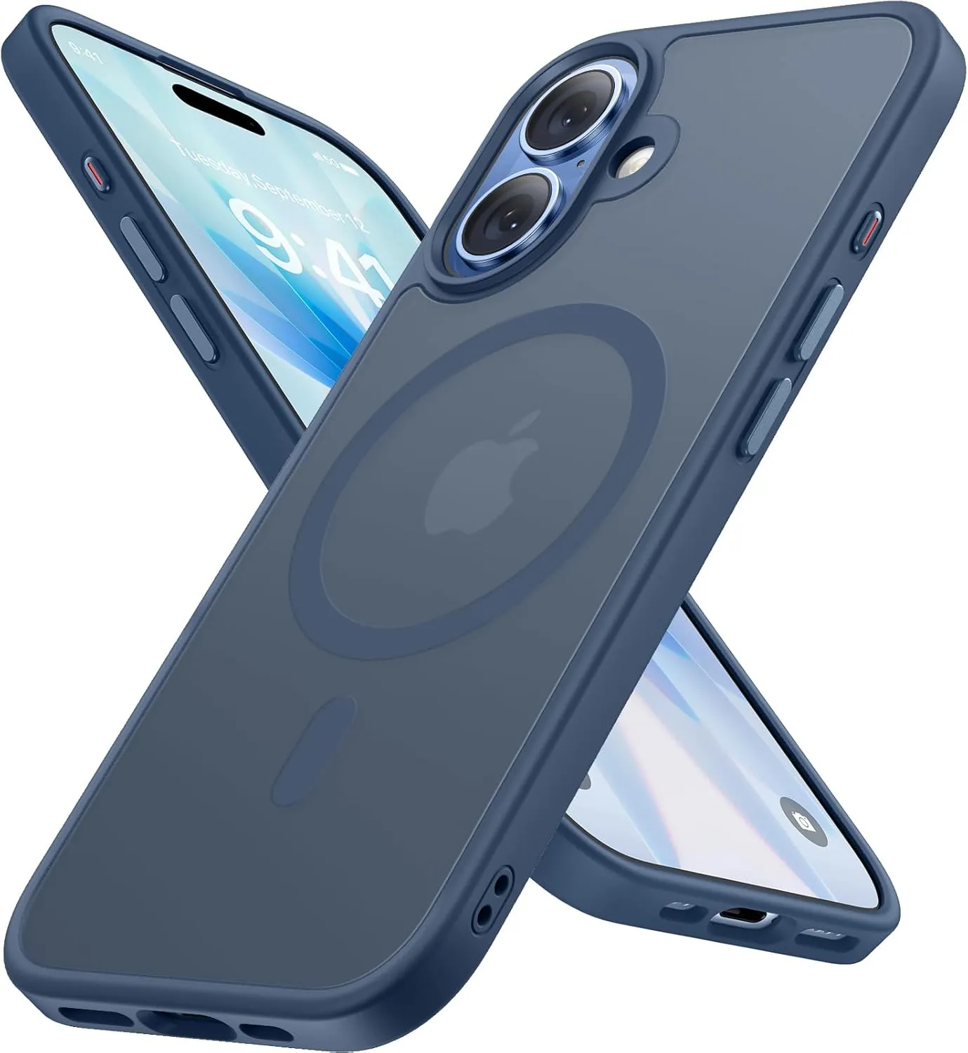 Miracase für iPhone 17 Hülle für Magsafe [TOP Militärschutz & Magnetkraft] Stoßfest Kratzfest mit Samtiger Haptik Extre…