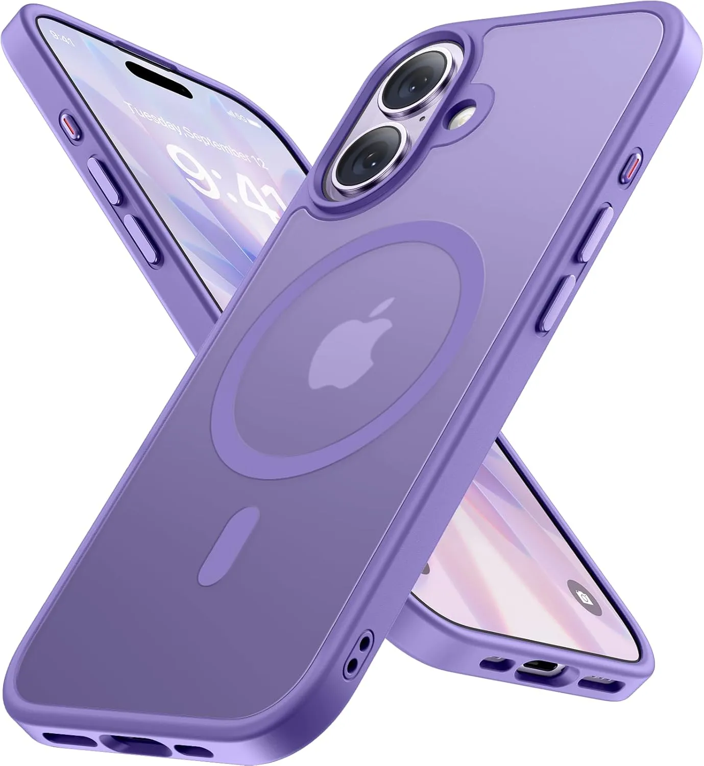 Miracase Magsafe Case for iPhone 17 [Top Military Protection & Magnetic Force] Shockproof Scratch-Resistant with Velvet…