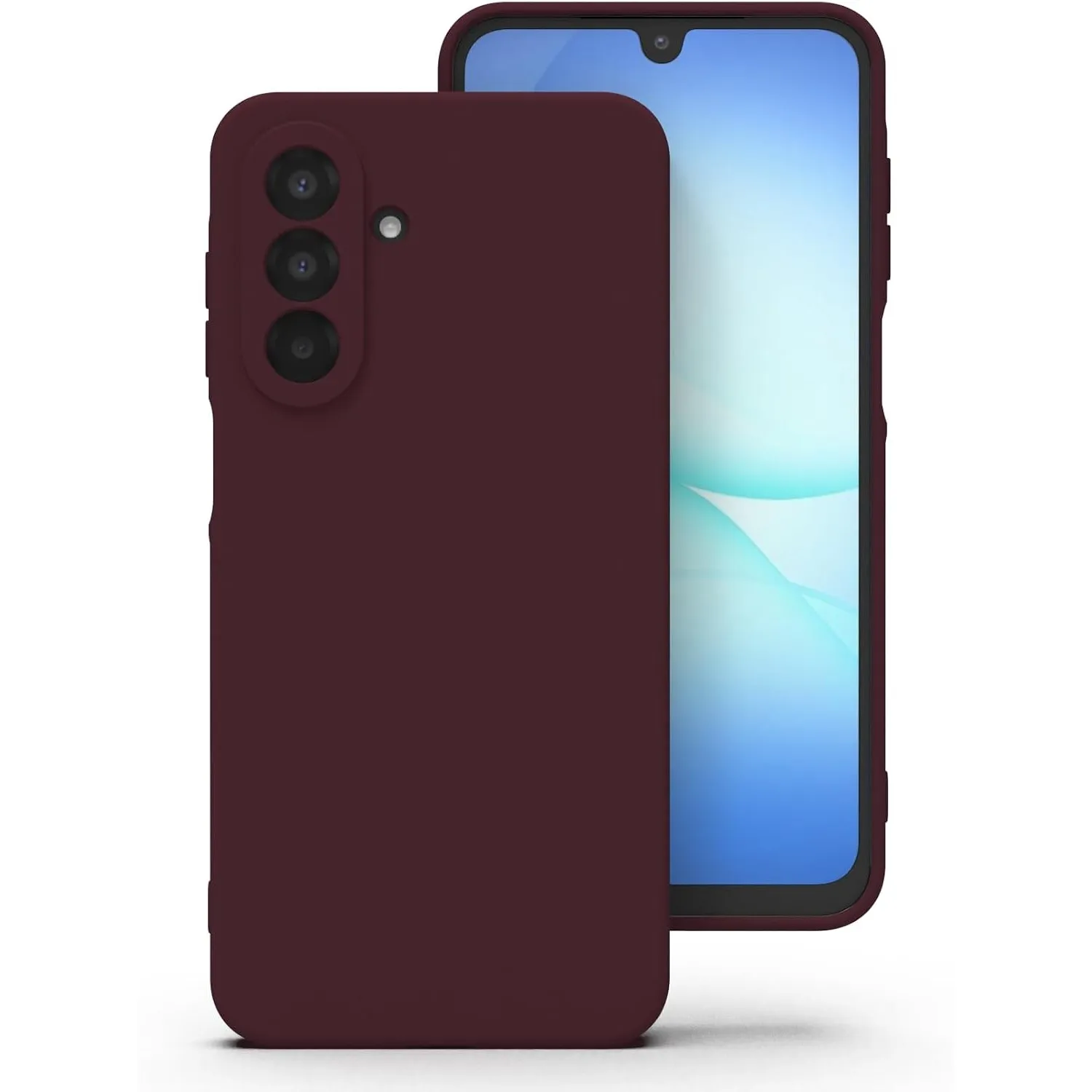 Zuvirelx Silikon Handyhülle für Samsung Galaxy A17 Hülle, Weiches Griff, Dünne, Minimalistisch, Stoßfest, rutschfest, T…
