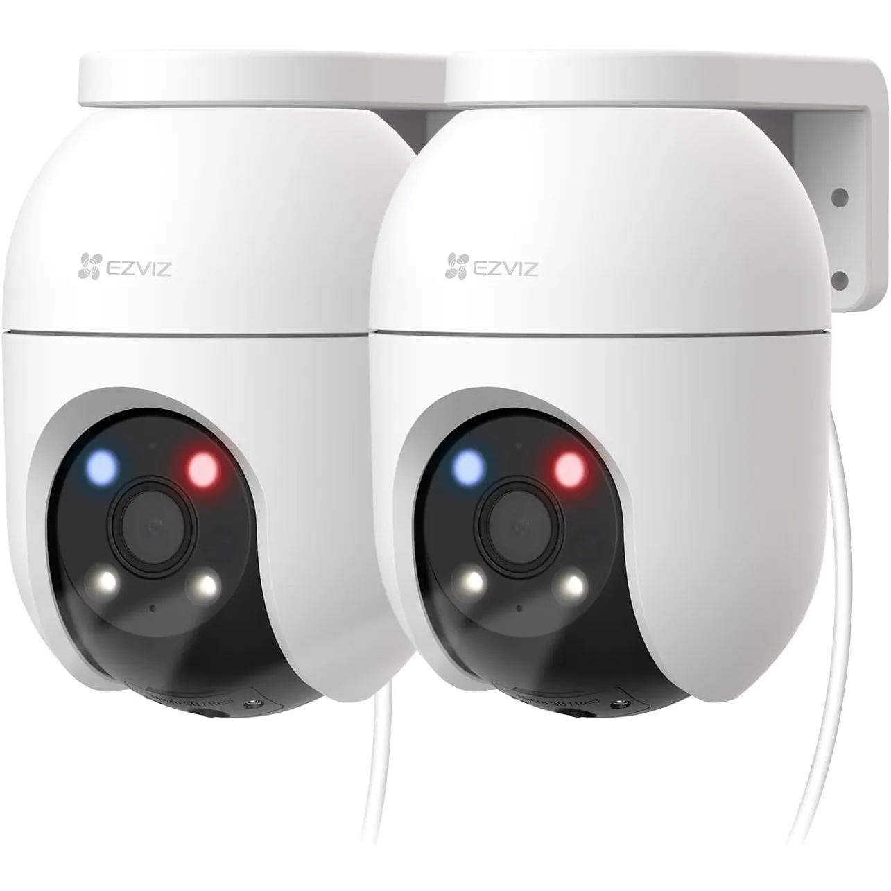 EZVIZ 5MP Pan&Tilt Überwachungskamera Aussen WLAN C8c 3K 2er Pack