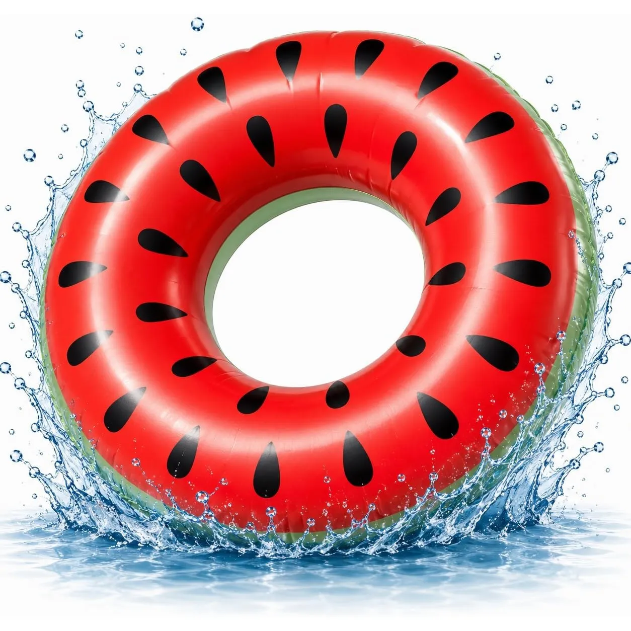 Aufblasbarer Schwimmring - Luftmatratze, Schwimmreifen Pool & Wasser, für Erwachsene & Kinder (Farbauswahl)