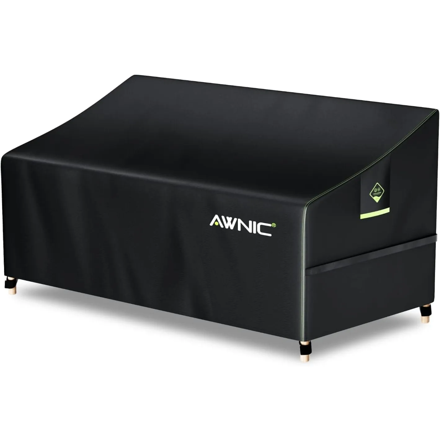 Awnic Abdeckung für 3 Sitzer Lounge Sofa Outdoor Rattansofa Abdeckung Schutzhülle für Gartensofa Wasserdicht 420D 190x8…