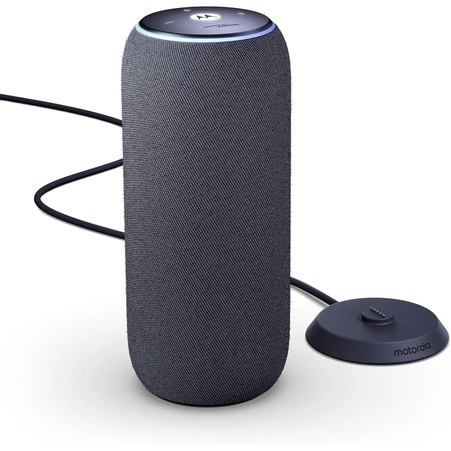 Motorola Moto Sound Flow Bluetooth Lautsprecher bis 11,5 Std Akku Carbon