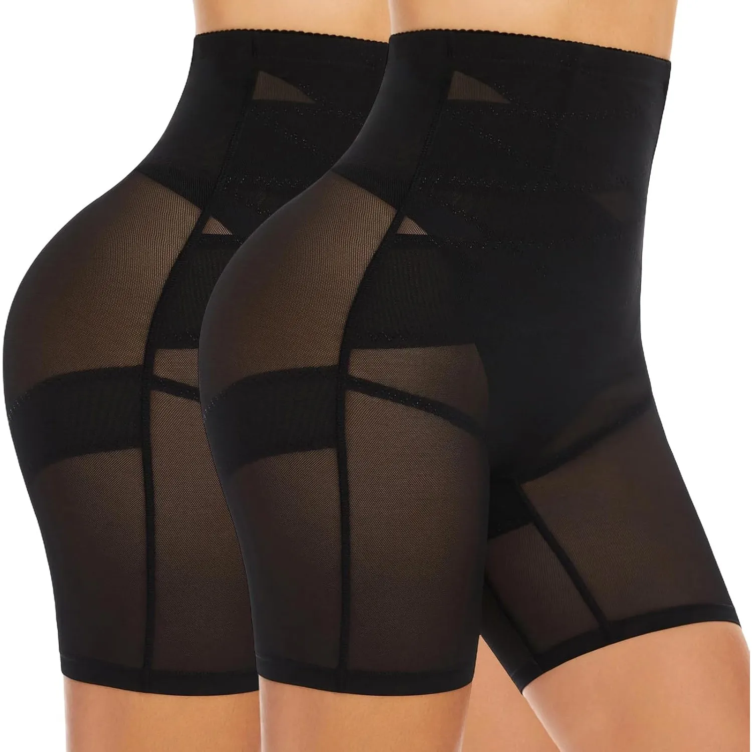 YADIFEN Shapewear Damen Bauchweg Unterhose, Hohe Taille Bauch Weg Hose Miederhose Panty Mit Bein Miderpants Shorts Body…