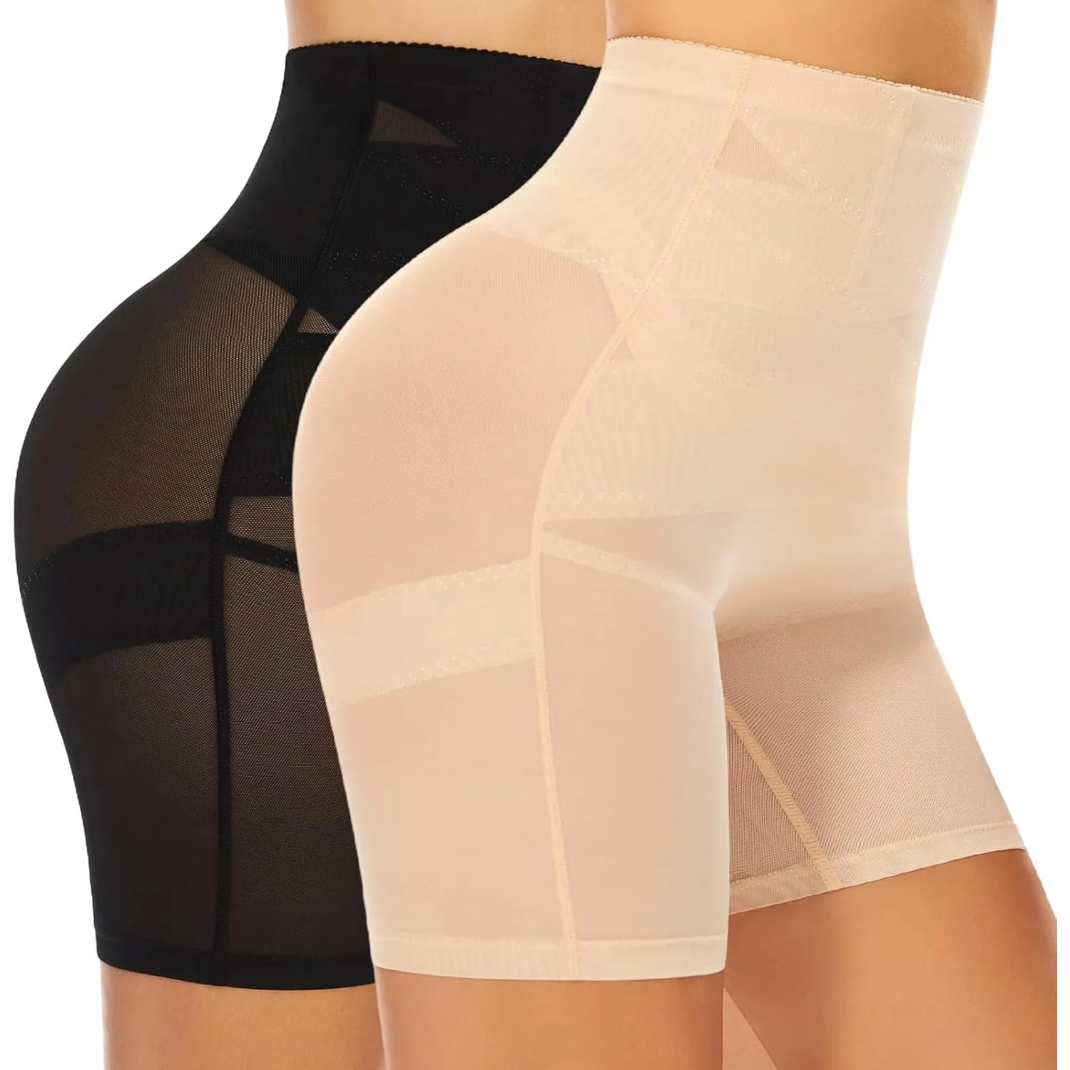 YADIFEN Shapewear Damen Bauchweg Unterhose, Hohe Taille Bauch Weg Hose Miederhose Panty Mit Bein Miderpants Shorts Body…