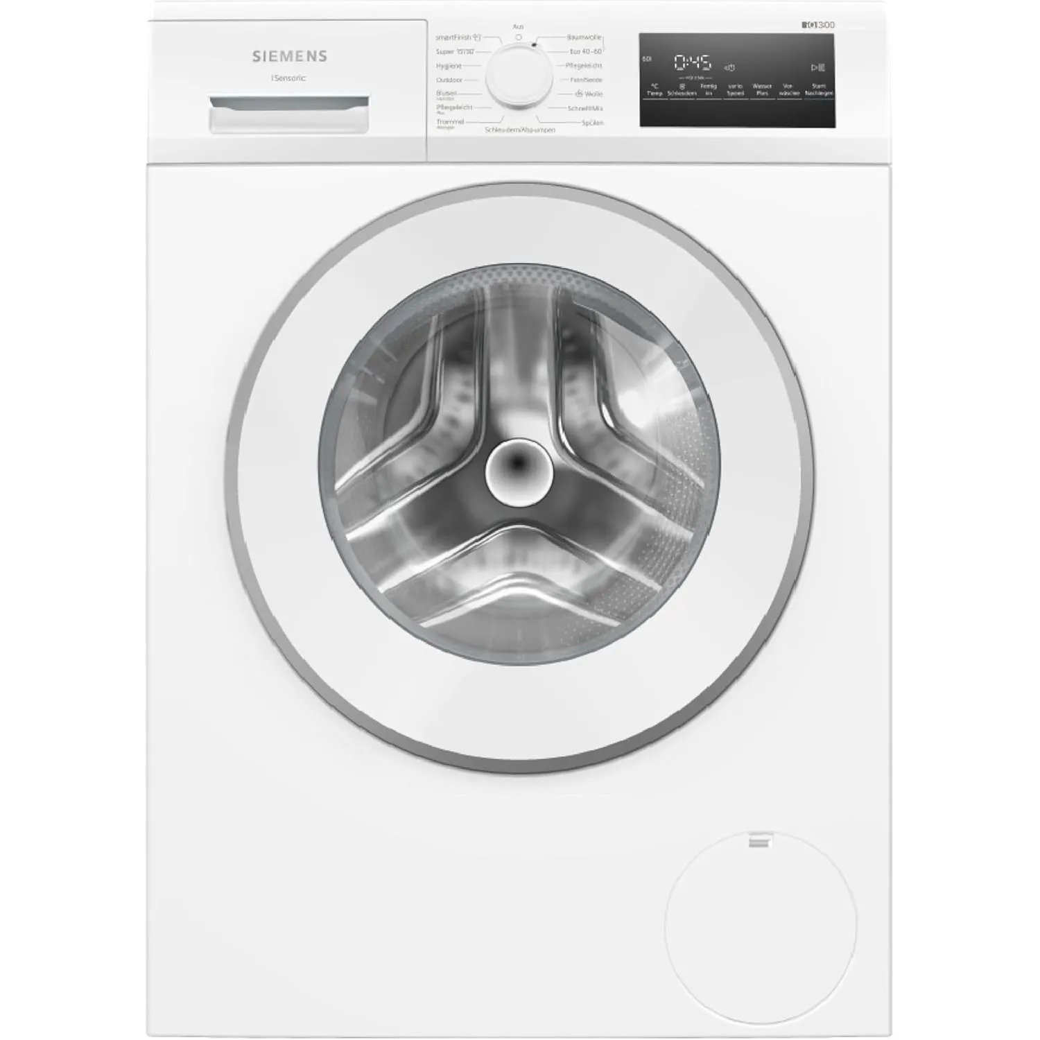 Siemens WM14N22A iQ300 Waschmaschine, Frontlader, 9 kg, max. 1400 UpM, speedPack L - saubere Wäsche in weniger Zeit, sm…
