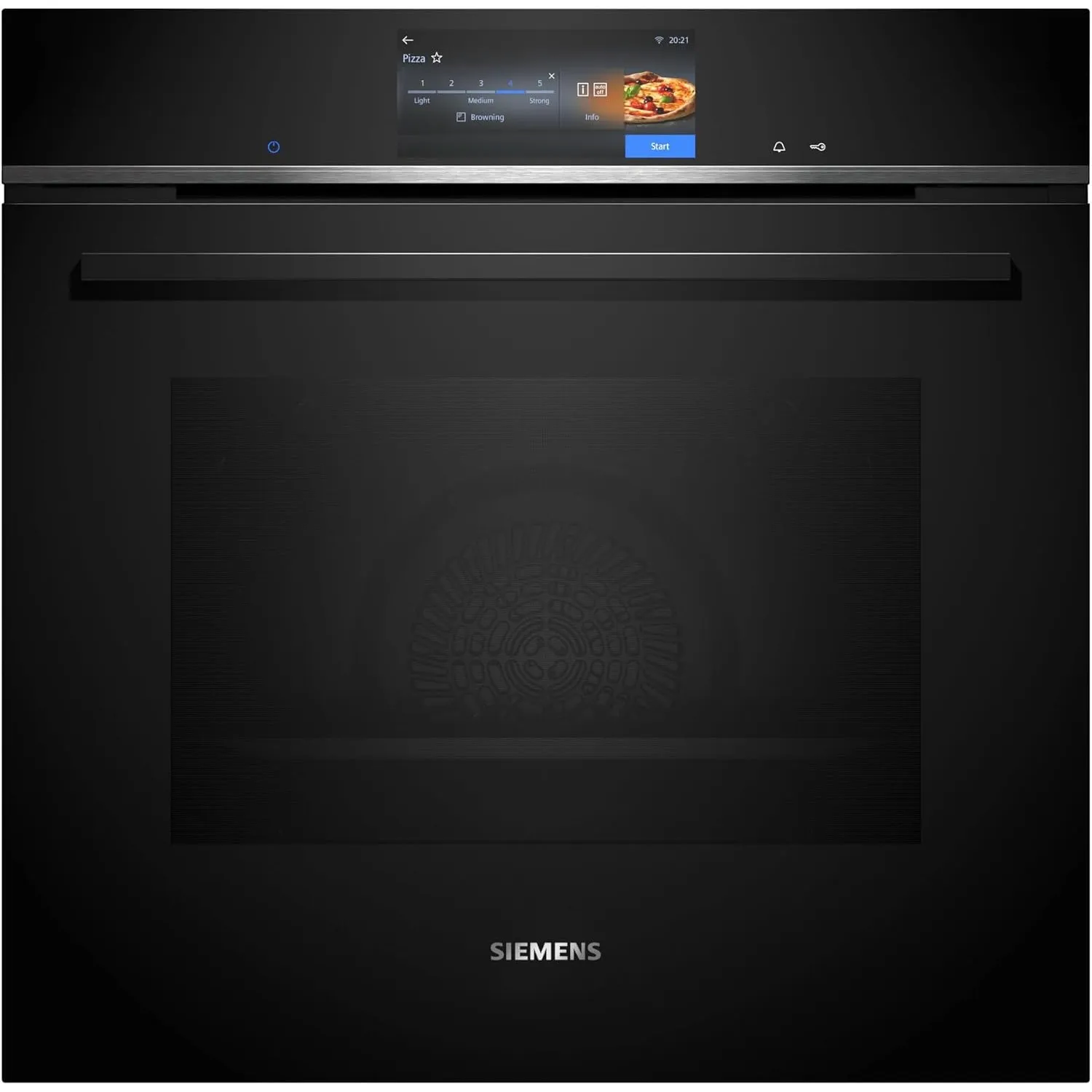 Siemens iQ700 Smarter Einbau-Backofen 60 x 60 cm Edelstahl HB778G9B1