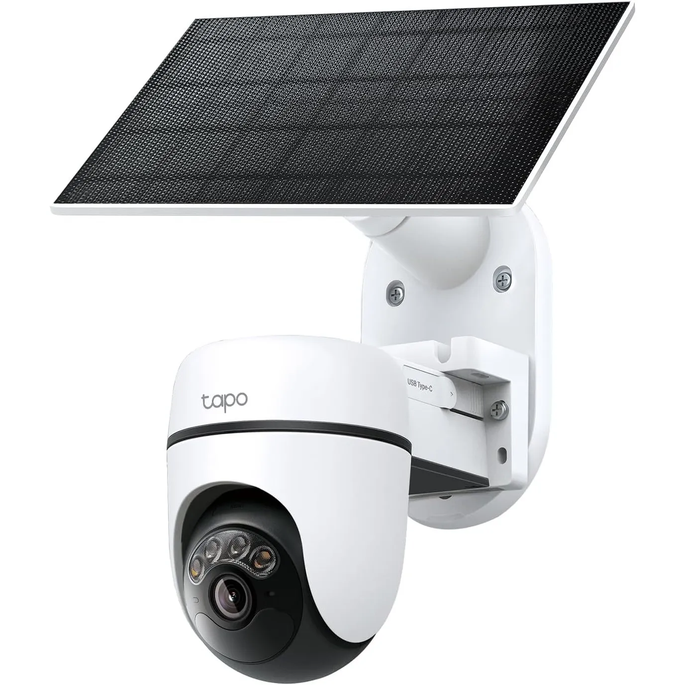 Tapo C630 KIT 360° Solar Überwachungskamera Außen mit Akku | 3K 5MP | Gratis KI-Erkennung | Farb- & IR-Nachtsicht | 24/…