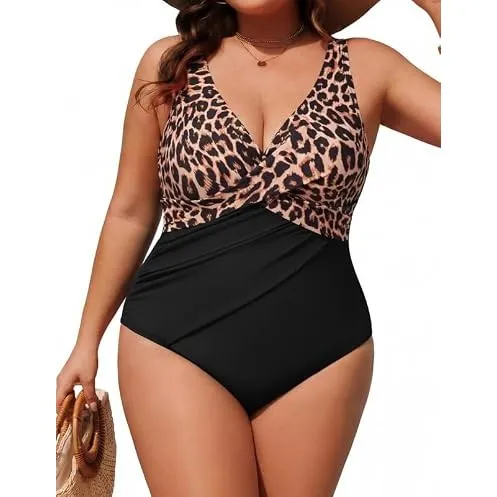 Hanna Nikole Badeanzug Damen Bauchweg Große Größen Push Up Bademode Einteiler Shape Badeanzüge Elegant Badebekleidung C…