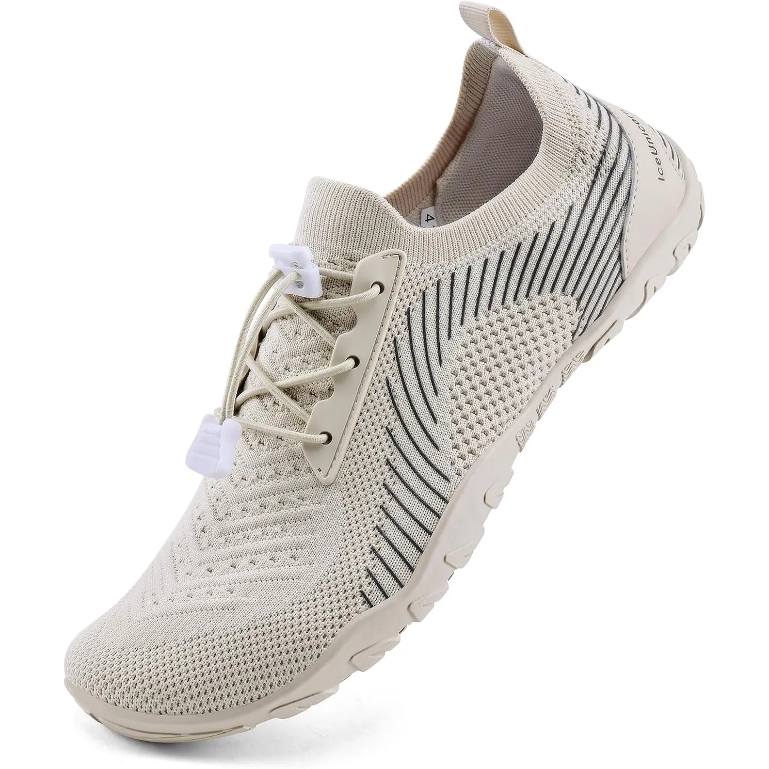 IceUnicorn Strandschuhe Badeschuhe Damen Herren Schwimmschuhe Aquaschuhe Sommer Schnell Trocknend Surfschuhe