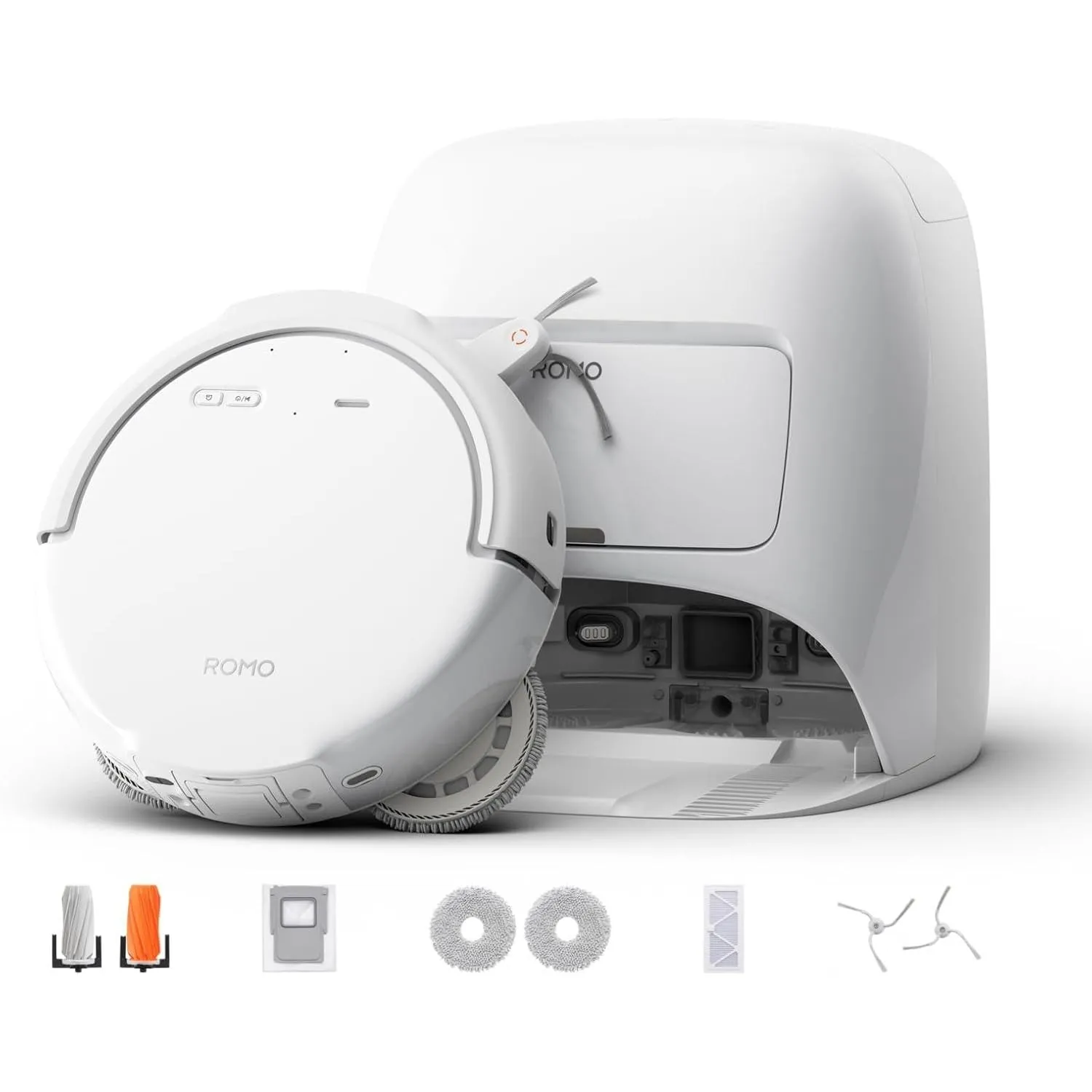 DJI ROMO S Saugroboter mit Wischfunktion & Zubehör