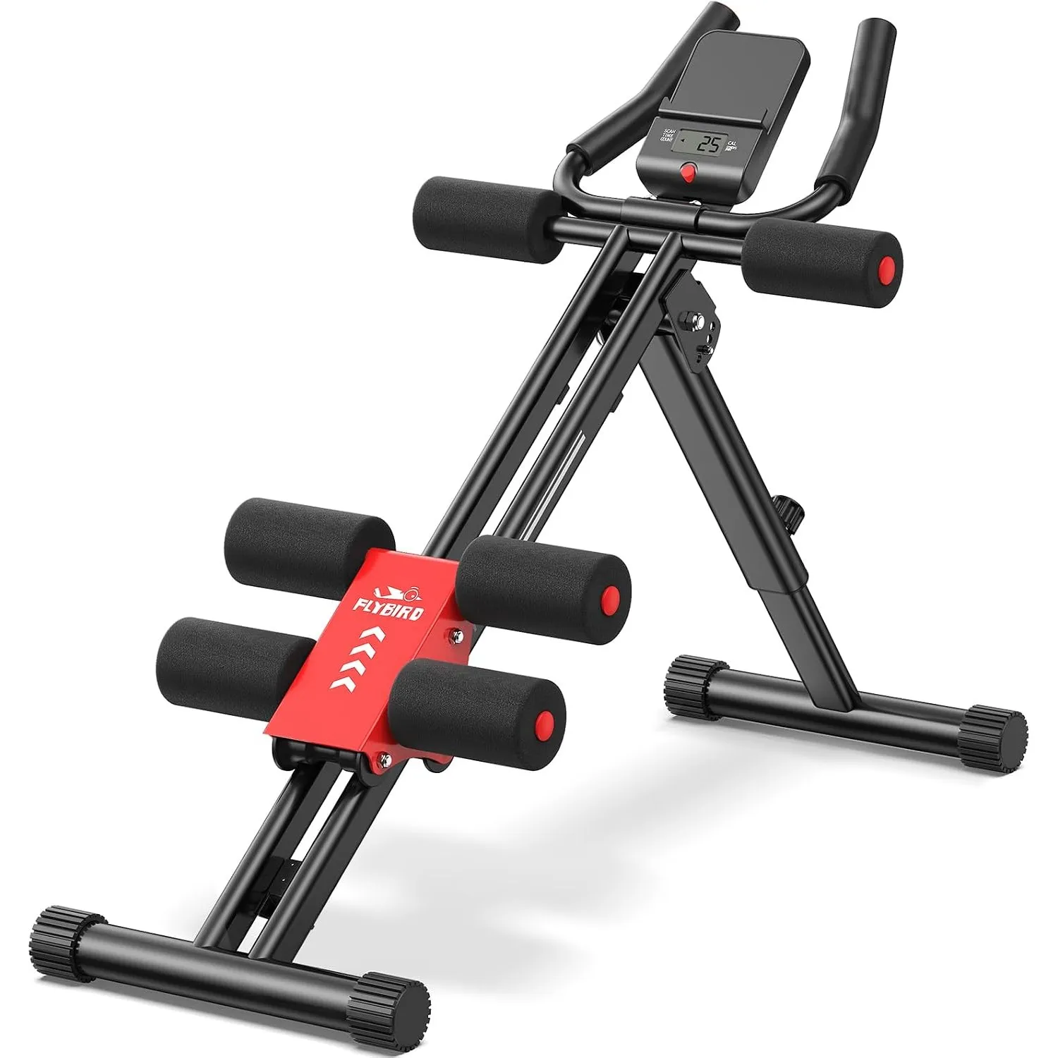 FLYBIRD Bauchtrainer, Verstellbares Bauchmuskelgerät für Zuhause, Multifunktionales Faltbares Ganzkörpertraining-Gerät …