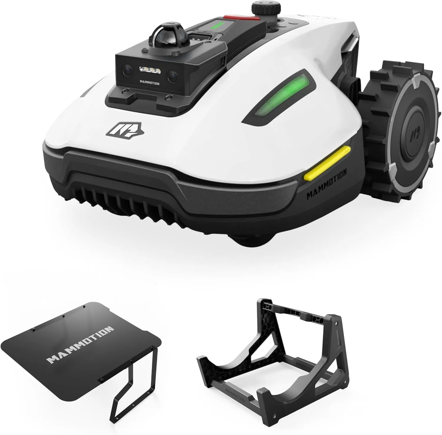 MAMMOTION YUKA mini 2 1000 Mähroboter ohne Begrenzungskabel, Empf.1000 m², ohne RTK& 360°LiDAR& Dual-KI Vision, Steigun…