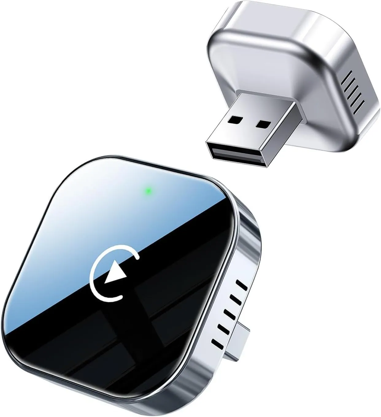 Wireless CarPlay Adapter für iPhone, CarPlay kabellos Adapter, Plug & Play, stabile Verbindung ohne Verzögerung, automa…