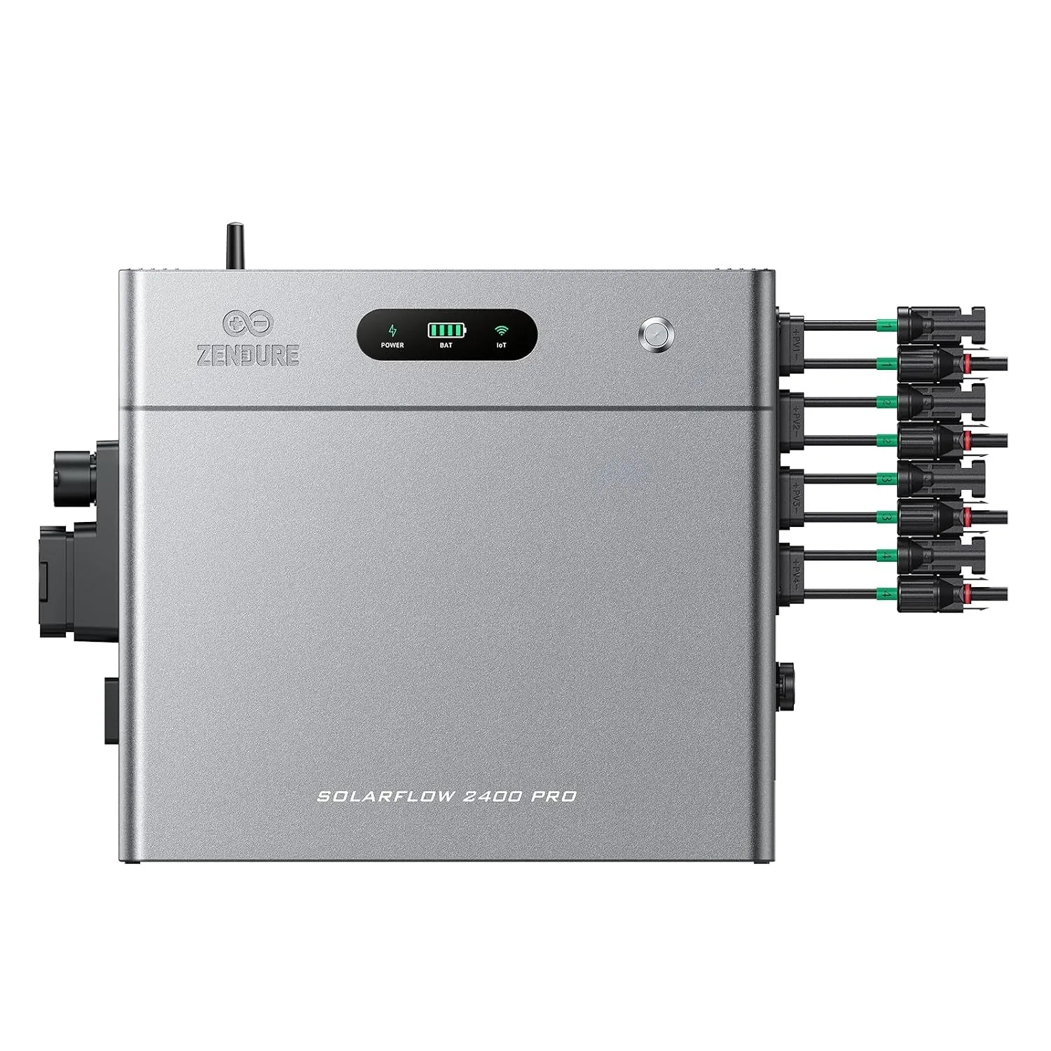 Zendure SF2400 Pro - Balkonkraftwerk mit Speicher 2400W Bidirektionaler AC-Ausgang, Solarspeicher für Balkonkraftwerk m…
