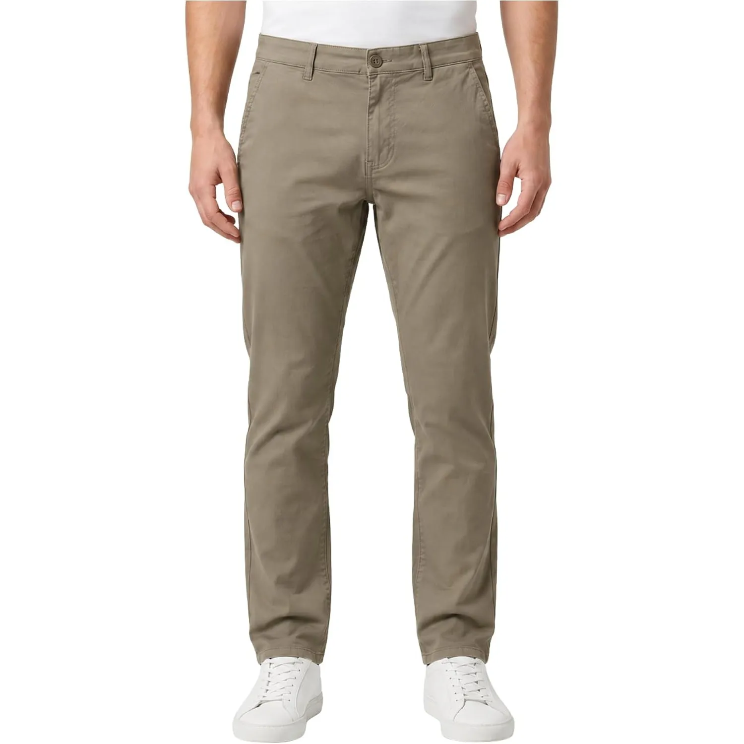 Smith & Solo Chino Hose Herren - Regular Fit Stretch Baumwolle Hosen