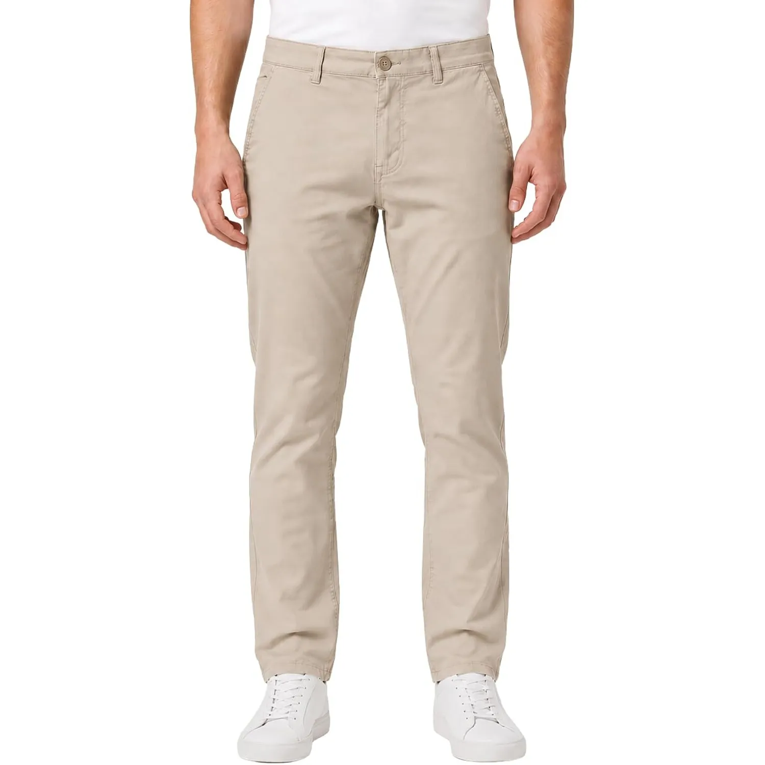 Smith & Solo Chino Hose Herren - Regular Fit Stretch Baumwolle Hosen