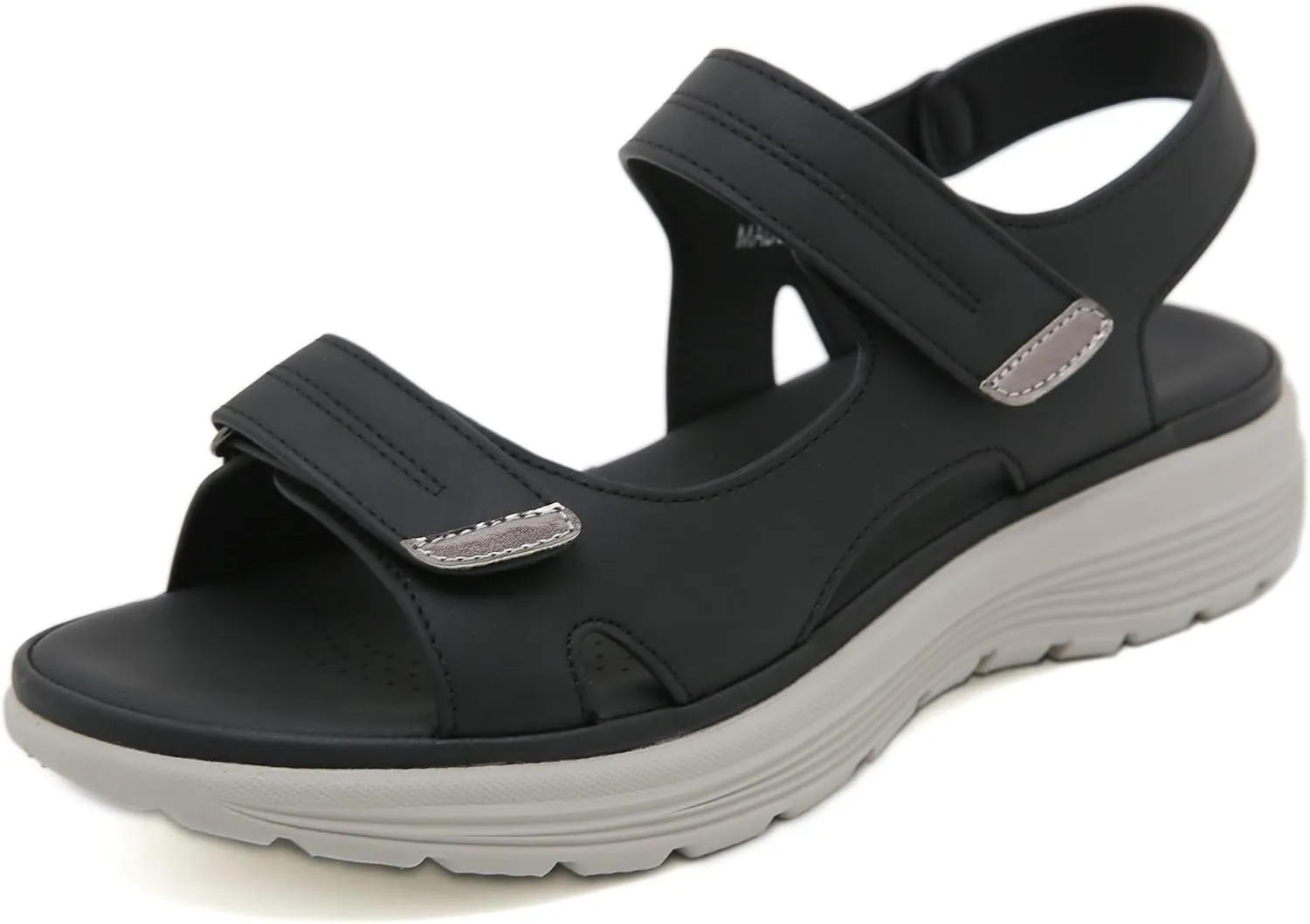 SMajong Women's Orthopaedic Sandals Women Comfortable Sandals with Soft Footbed Summer Lightweight Non-Slip Sandals, Si…