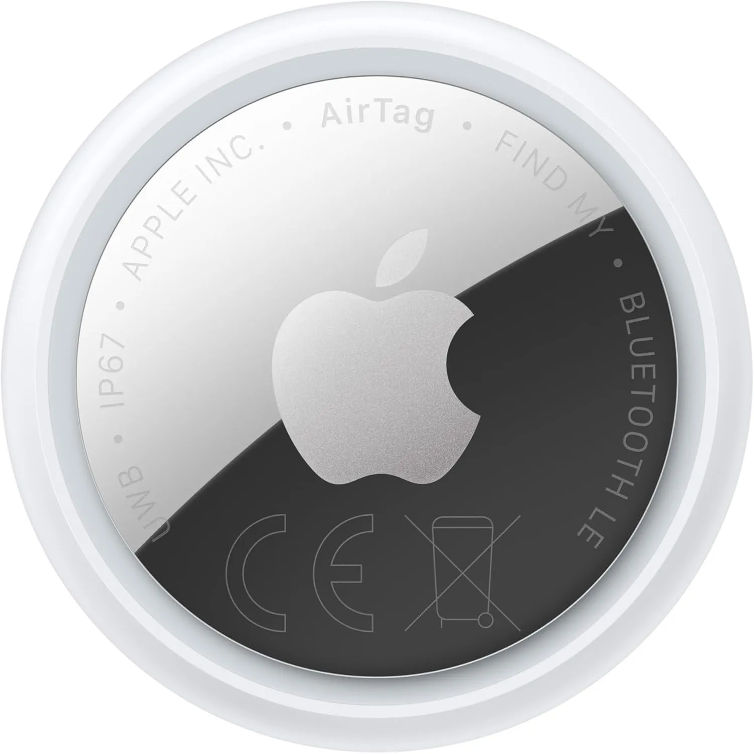 Apple AirTag (2. Generation): Tracker für Schlüsselbund, Portemonnaie und mehr: Ortungsgerät mit Ton, einfache Einricht…