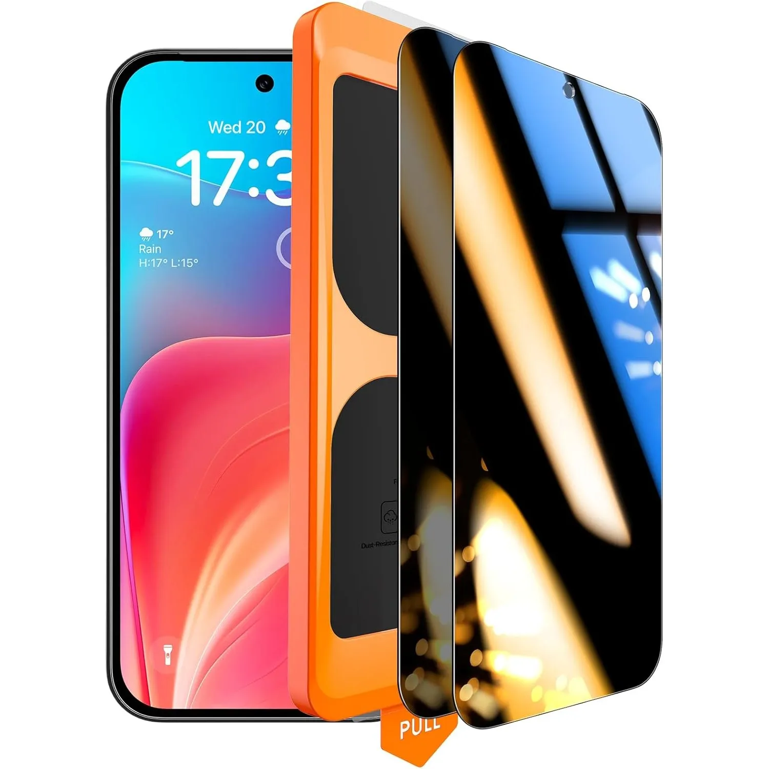 TOCOL für Google Pixel 10 Pro XL für Panzerglas Sichtschutz 6,8 Zoll, Automatische Installation 9H Stoßfest Kratzfest A…