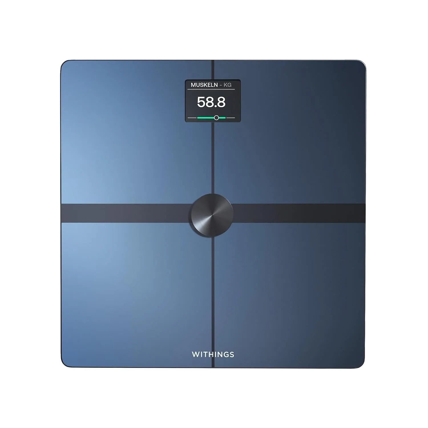 Withings Body Smart Körperanalysewaage, WLAN, Multifrequenz-BIA, Schwarz