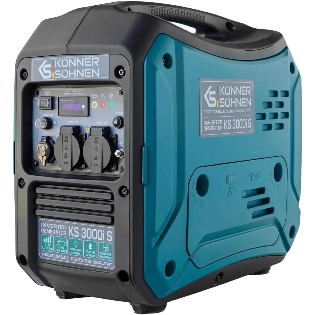 K&S Könner&Söhnen KS 3000i S Invertergenerator 3000W, stromerzeuger benzin
