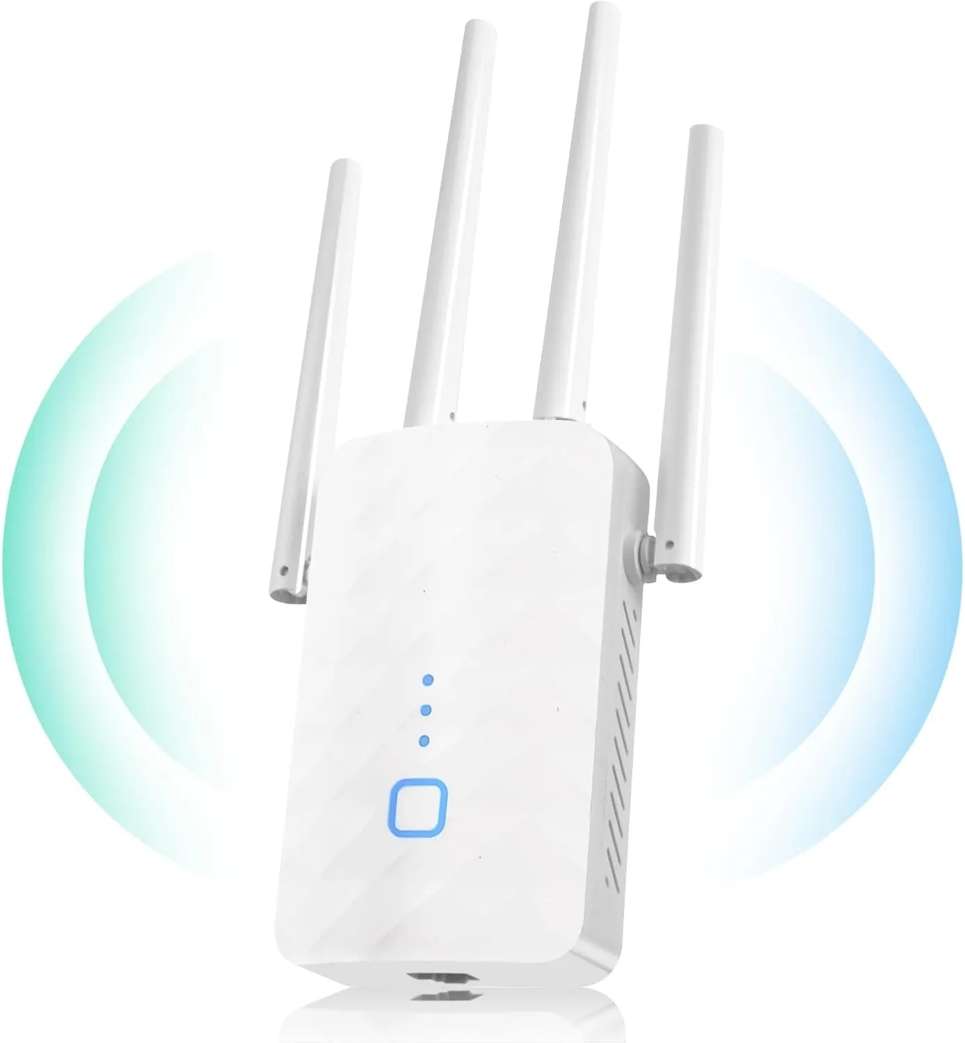 WLAN Verstärker, Ultraxtender WLAN Repeater, 1200Mbit/s Dualband WiFi Repeater mit WPS, 5G+2,4GHz Gigabit-LAN, AP Modus…