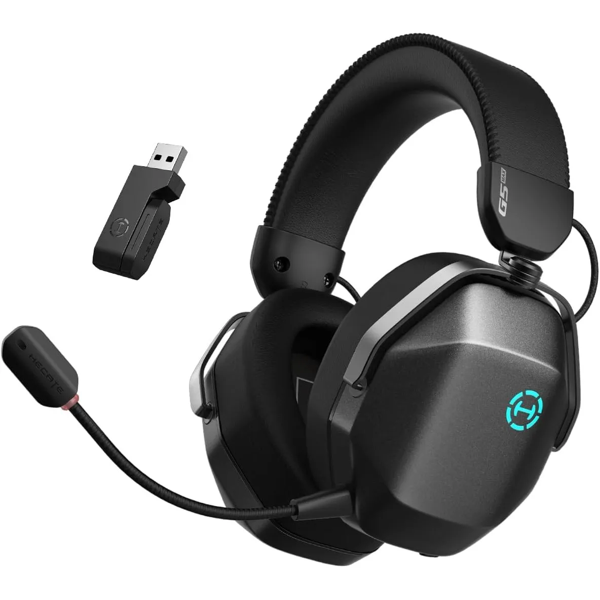 Edifier G5 MAX THX Spatial Audio Quad-Mode-Gaming-Headset, Space Grau