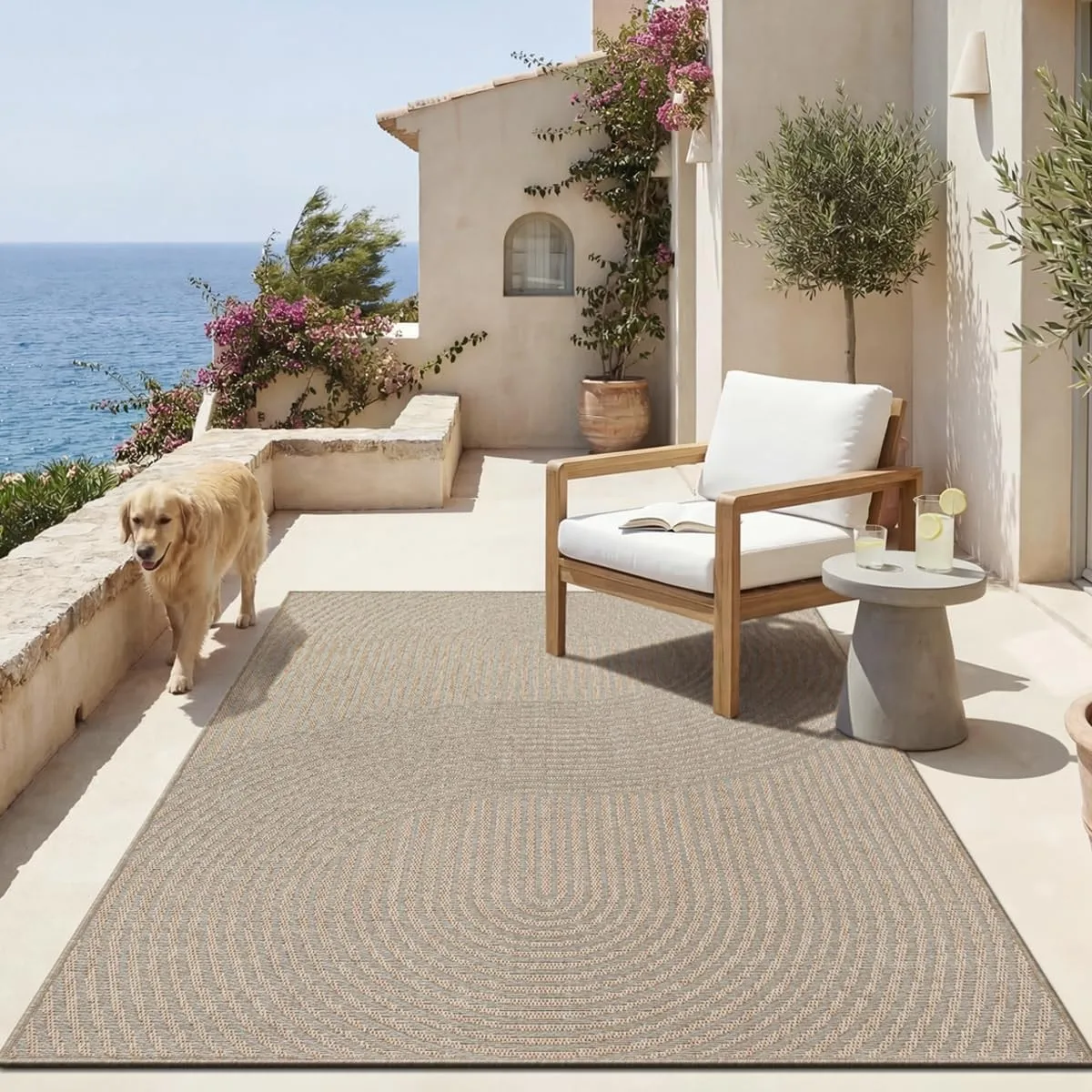 the carpet Mistra - robuster Teppich, modern, langlebig und pflegeleicht, In- und Outdoor, Wohnzimmer, ideal für Küche,…