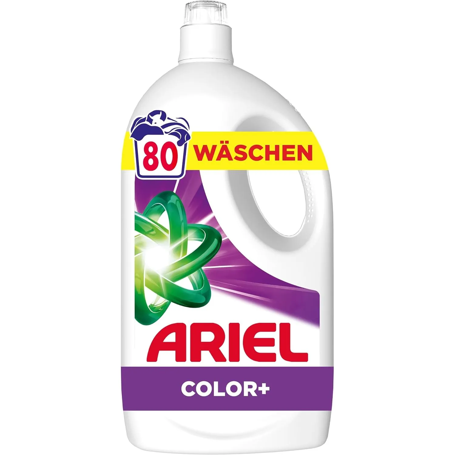Ariel Flüssigwaschmittel Color+, 80 Wäschen, Waschmittel flüssig