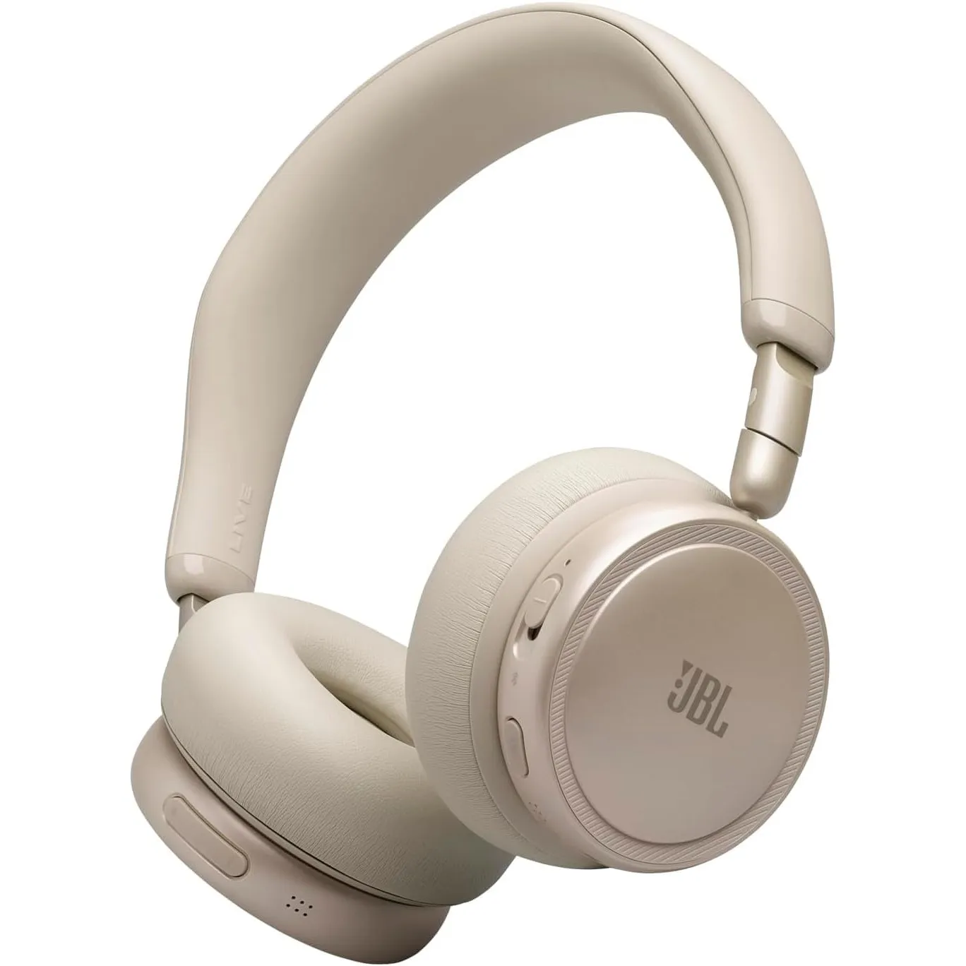 JBL Live 680NC Kabellose On‑Ear‑Kopfhörer mit Noise Cancelling, Champagner
