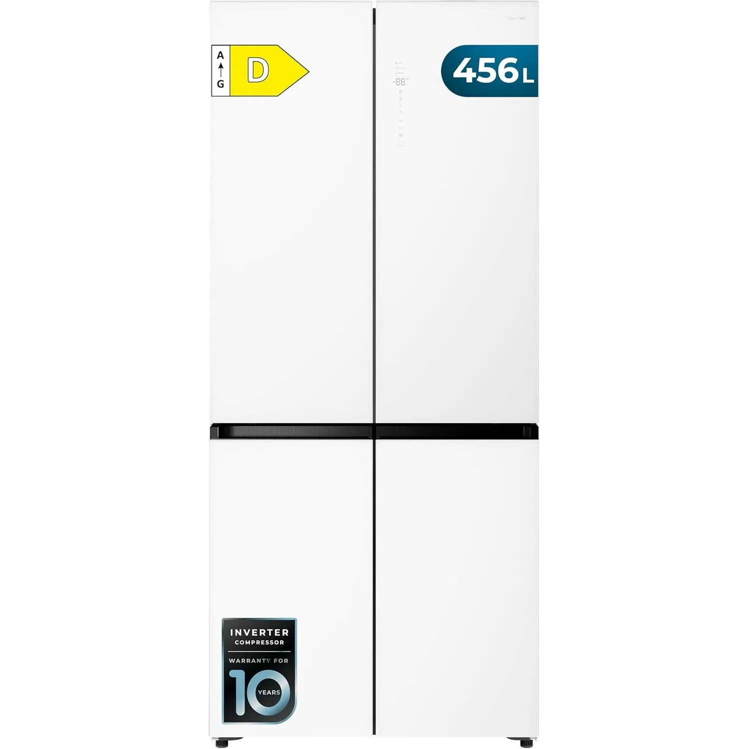 Cecotec Kühlschrank 4 Türen Bolero CoolMarket 4D 456 SBI Inox E