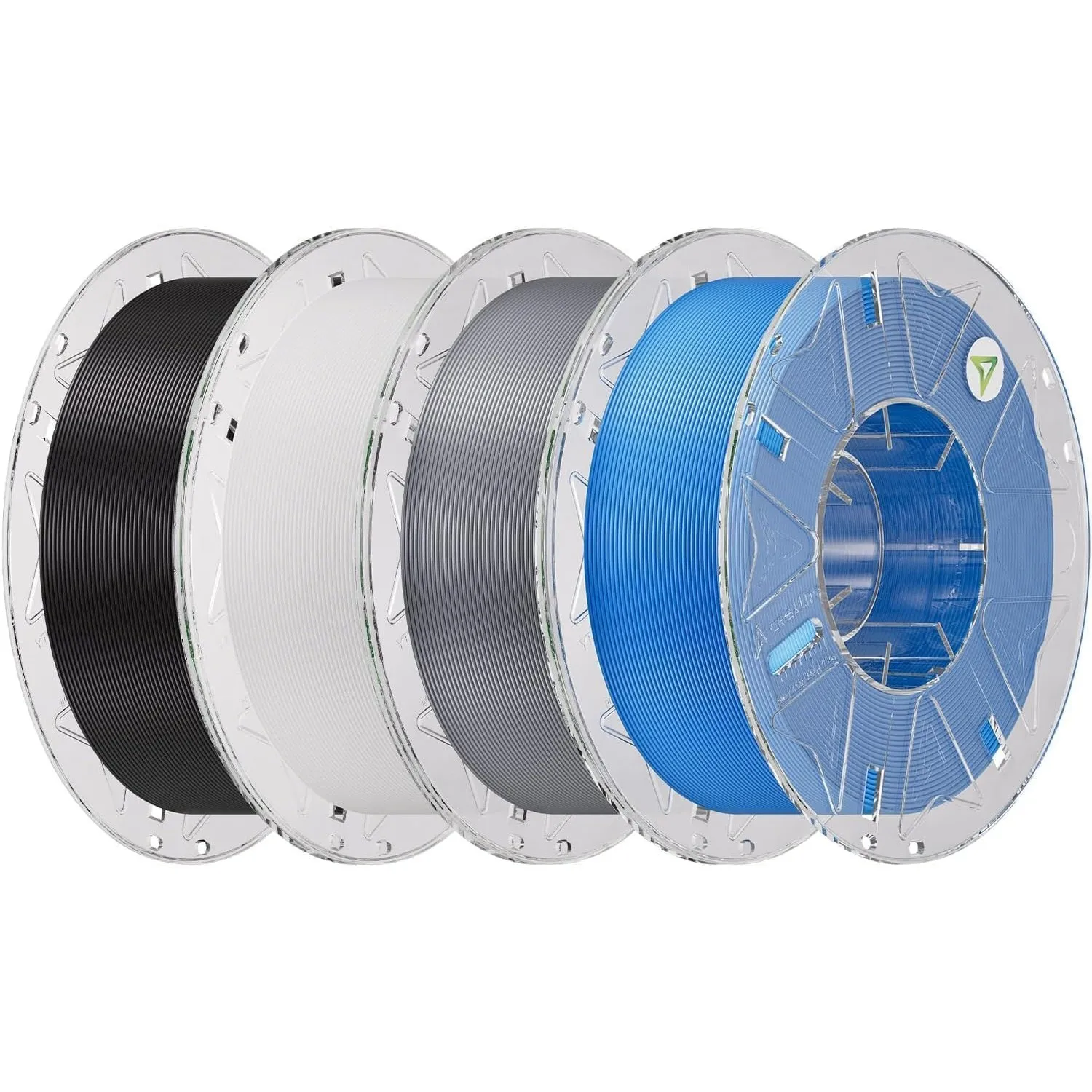 Creality Hyper PLA RFID Filament 1,75 mm – Hochgeschwindigkeitsdruck bis 600 mm/s, 4 kg Multi-Color Set (Schwarz, Weiß,…