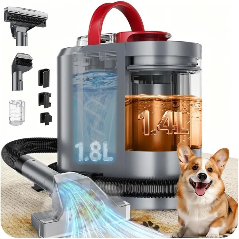 Nasssauger Polsterreiniger Gerät,600 W– 22 kPa Teppichreiniger Waschsauger
