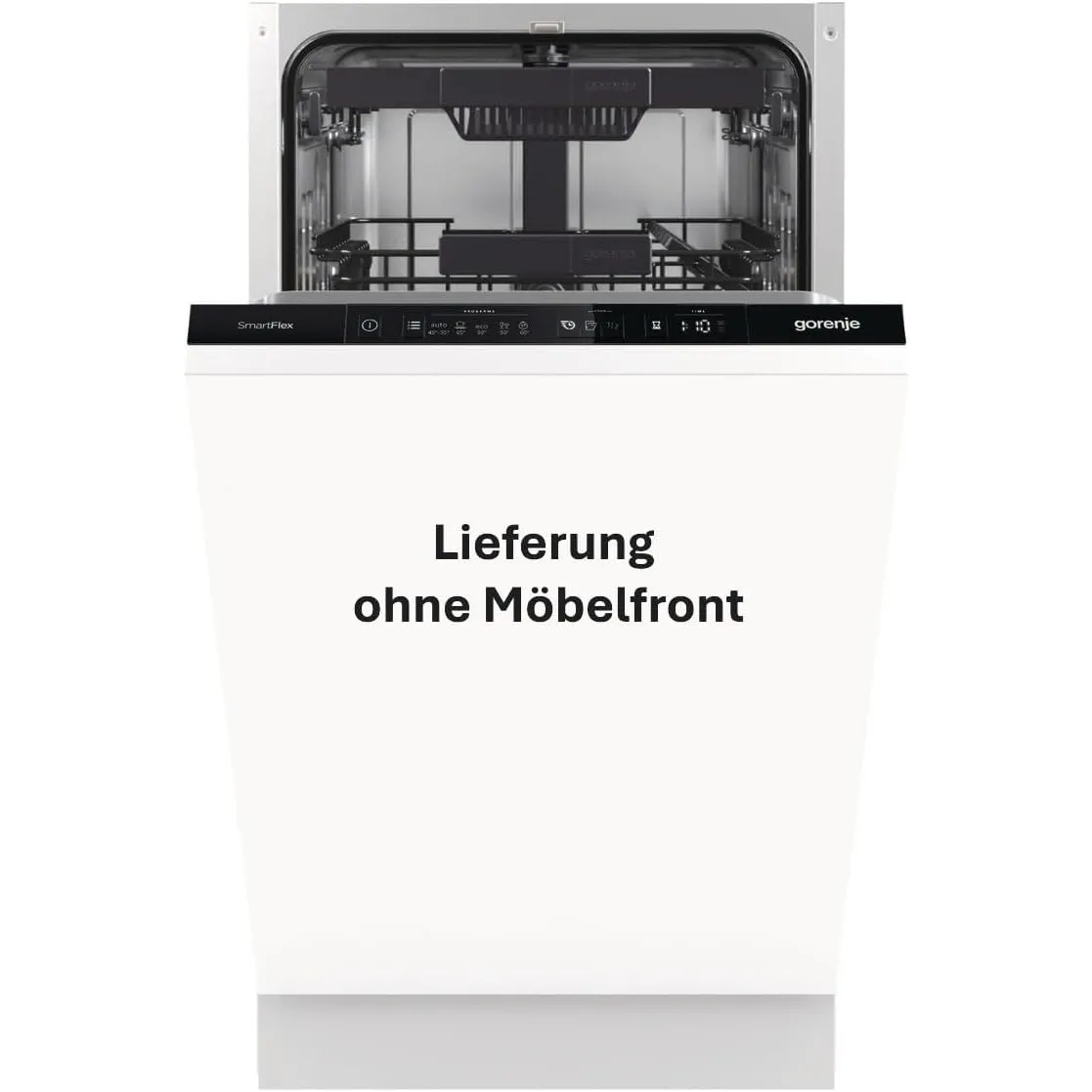 Gorenje GV561C10 Vollintegrierbar Geschirrspüler/45 cm/5 Programme/10 Maßgedecke/15 Min Schnellwaschgang/MultiClack/War…