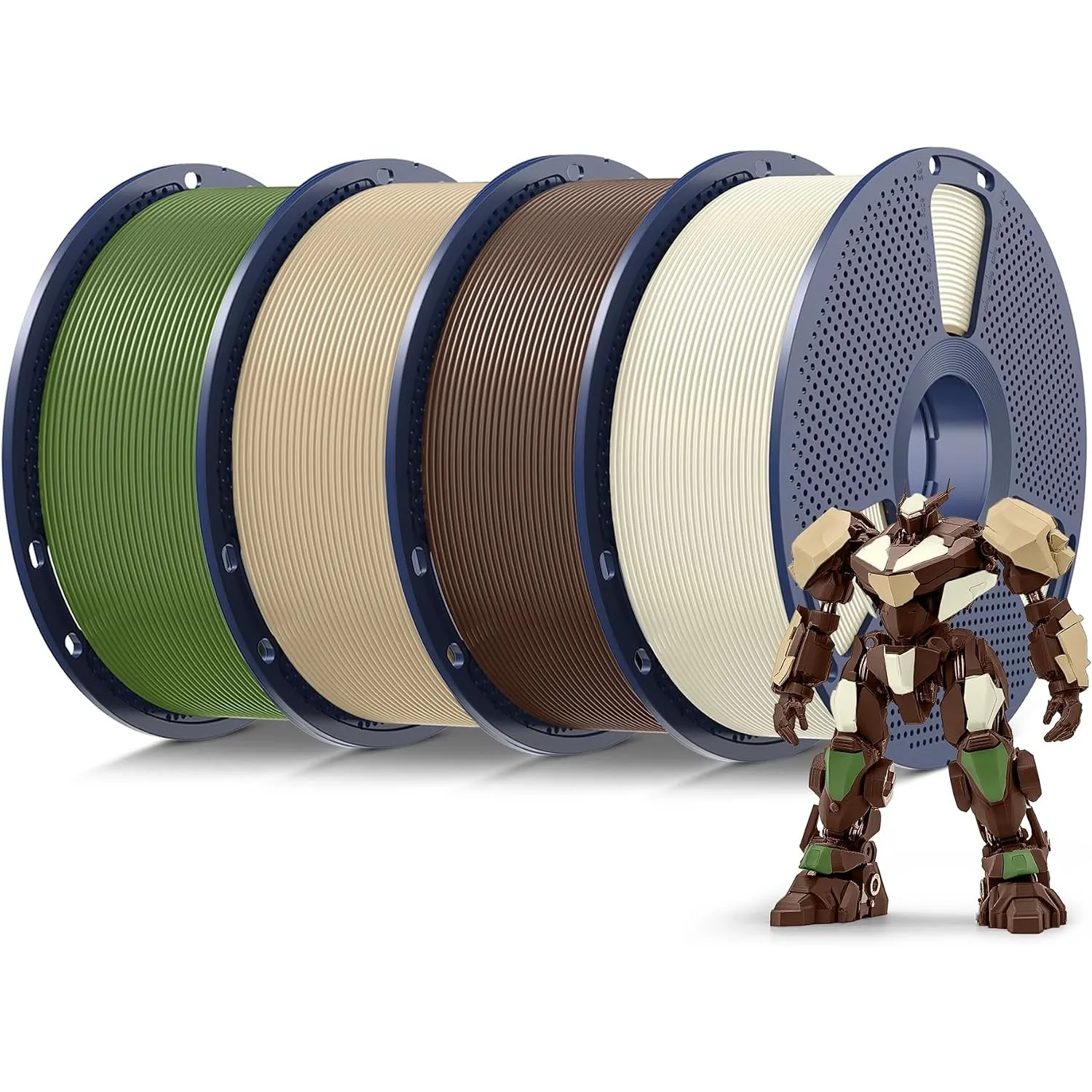 SUNLU 4KG PLA Filament 1.75mm, 3D Drucker Filament PLA