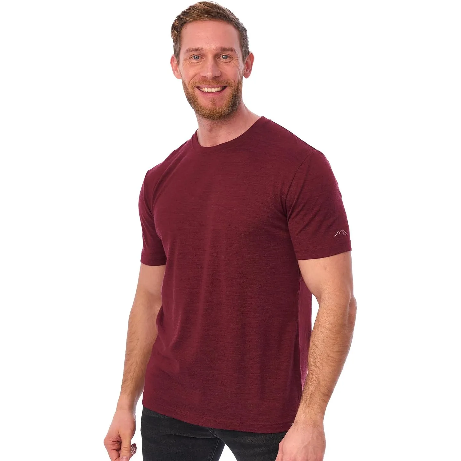 Merino.tech 100% Merino T-Shirt Herren Kurzarm Sport & Outdoor | Geruchshemmend, Atmungsaktive Merino Shirt Herren, Sch…