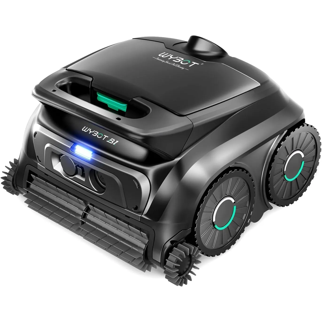WYBOT B1 Akku-Poolroboter für kleine Pools, Leichter intelligenter Poolreinigungsroboter mit App-Steuerung, Wand- und B…