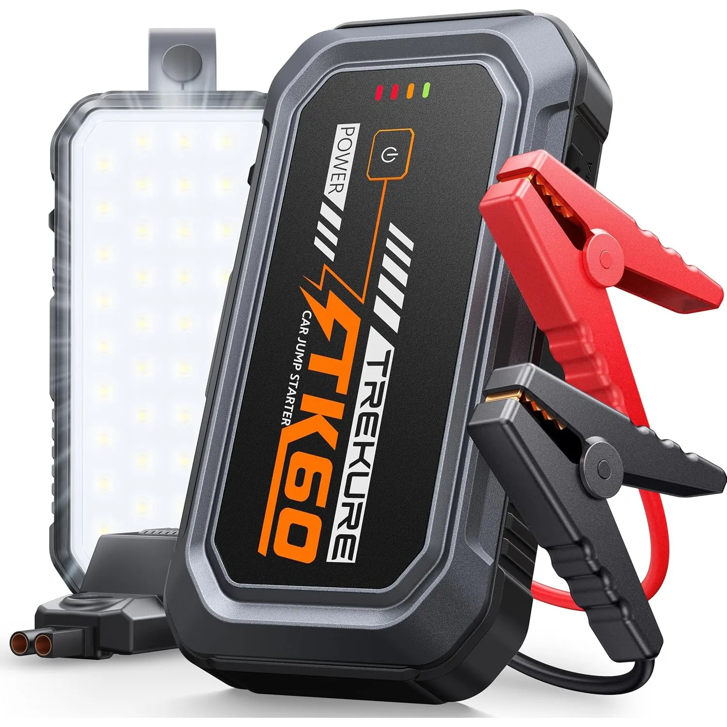 TREKURE Starthilfe Powerbank für PKW 7000A, Auto Starthilfe Powerbank für bis zu 9L Benzin & 6,5L Diesel, Starter Power…