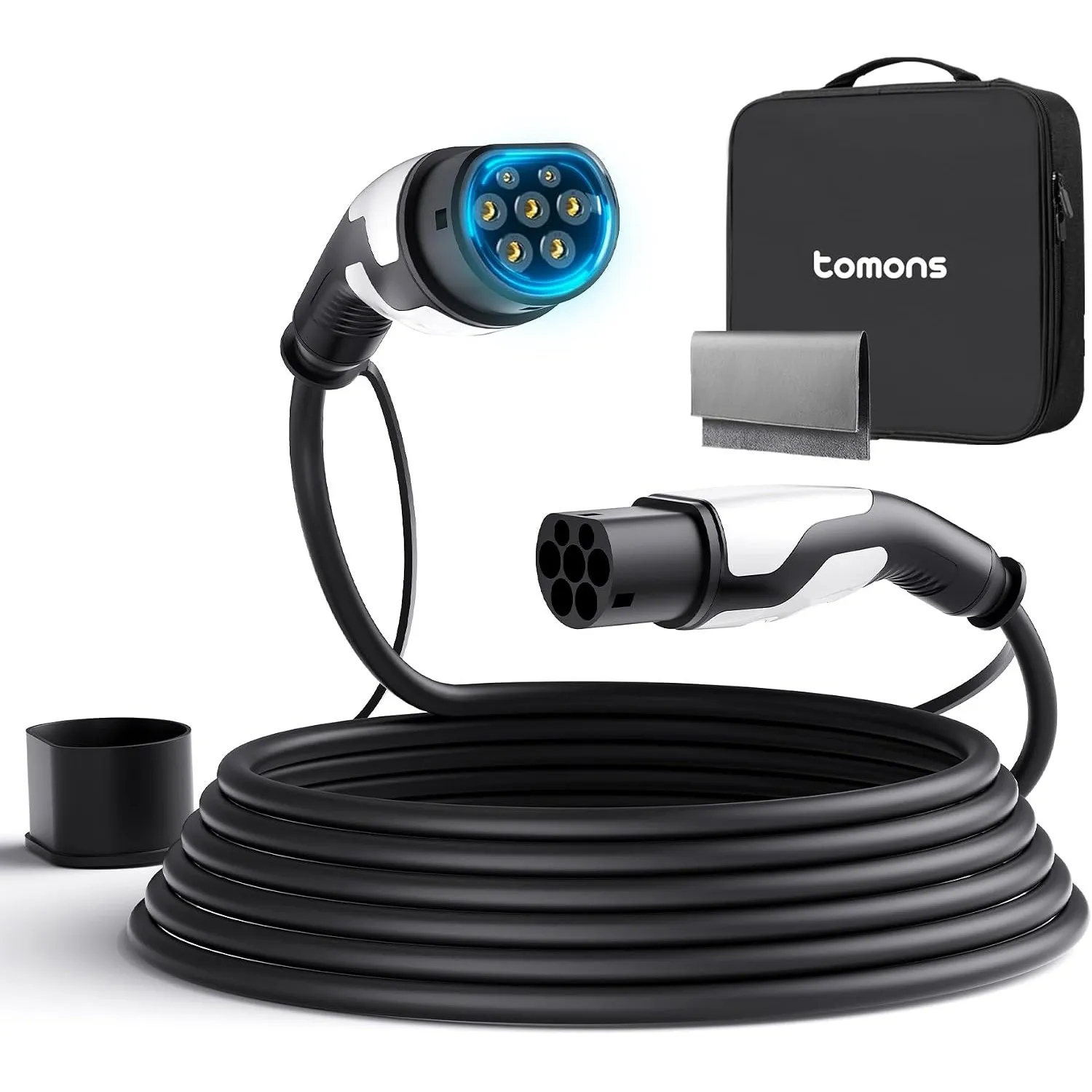 tomons Typ 2 Ladekabel, 11KW 7M 16A 3-Phasig,für E-Auto EV/PHEV