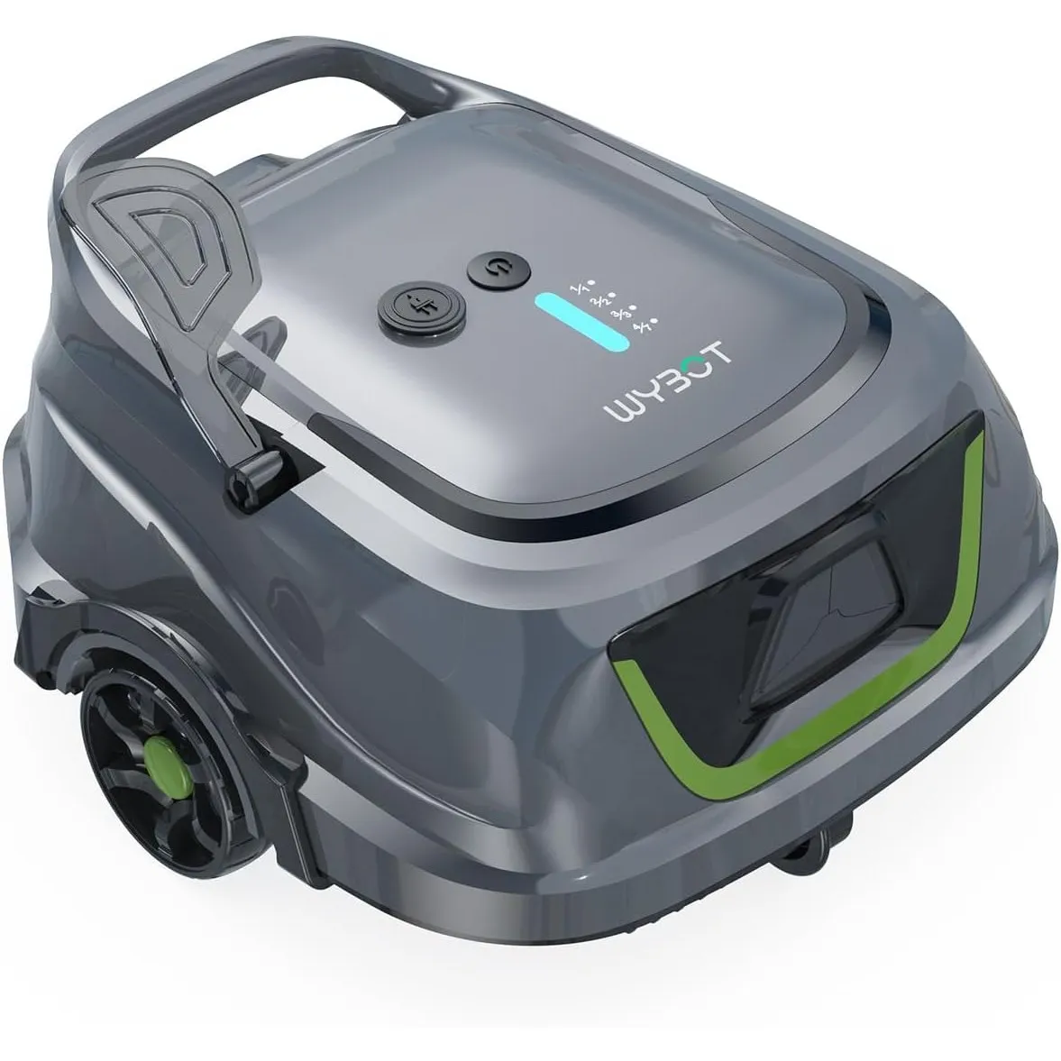 WYBOT A1/OS2010 Kabelloser Poolroboter, Poolroboter Akku 120 Min Laufzeit, Doppelsiebe, Reinigt Flache Aufstellpools Bi…
