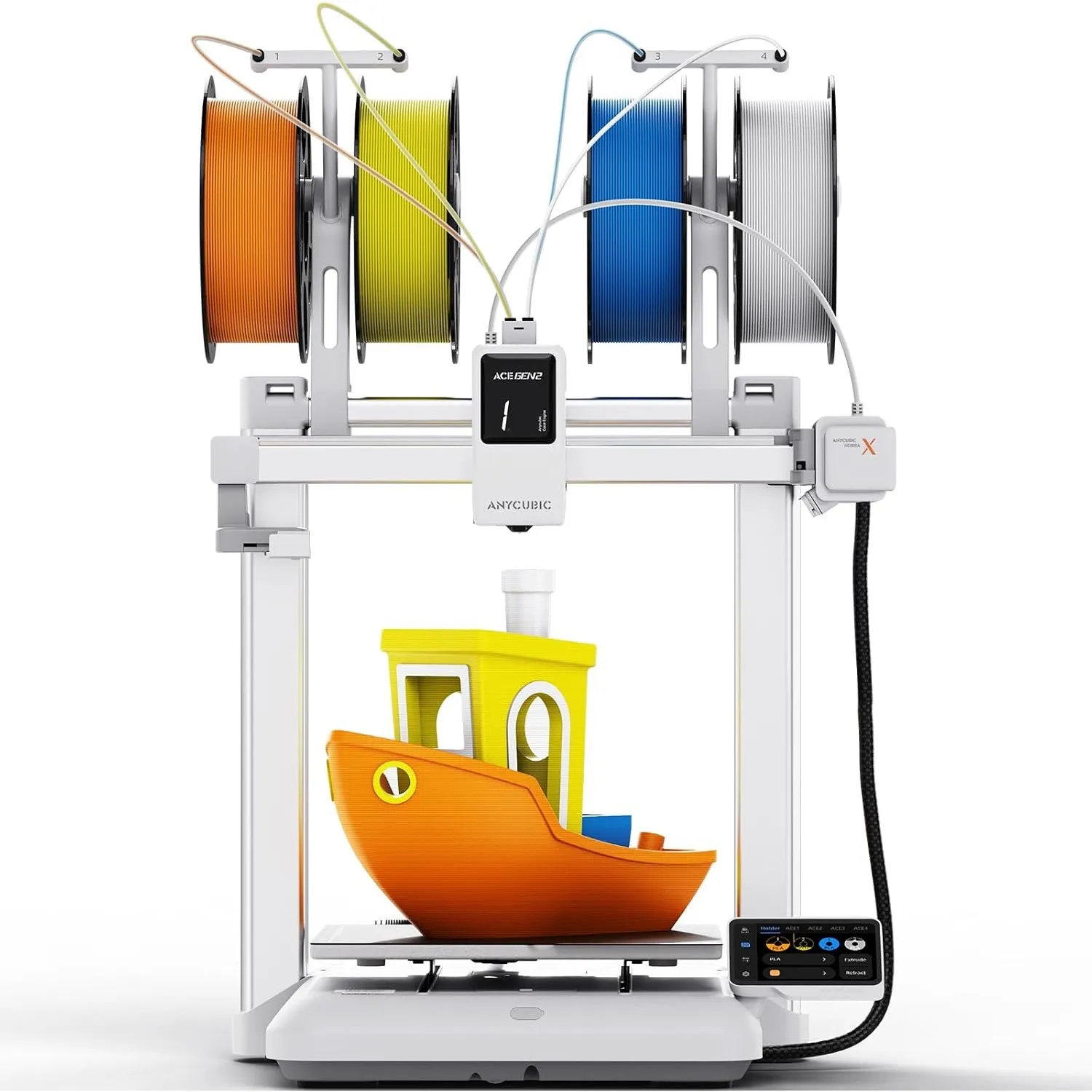 Anycubic Kobra X 3D Drucker, 600 mm/s Schnelles Drucken